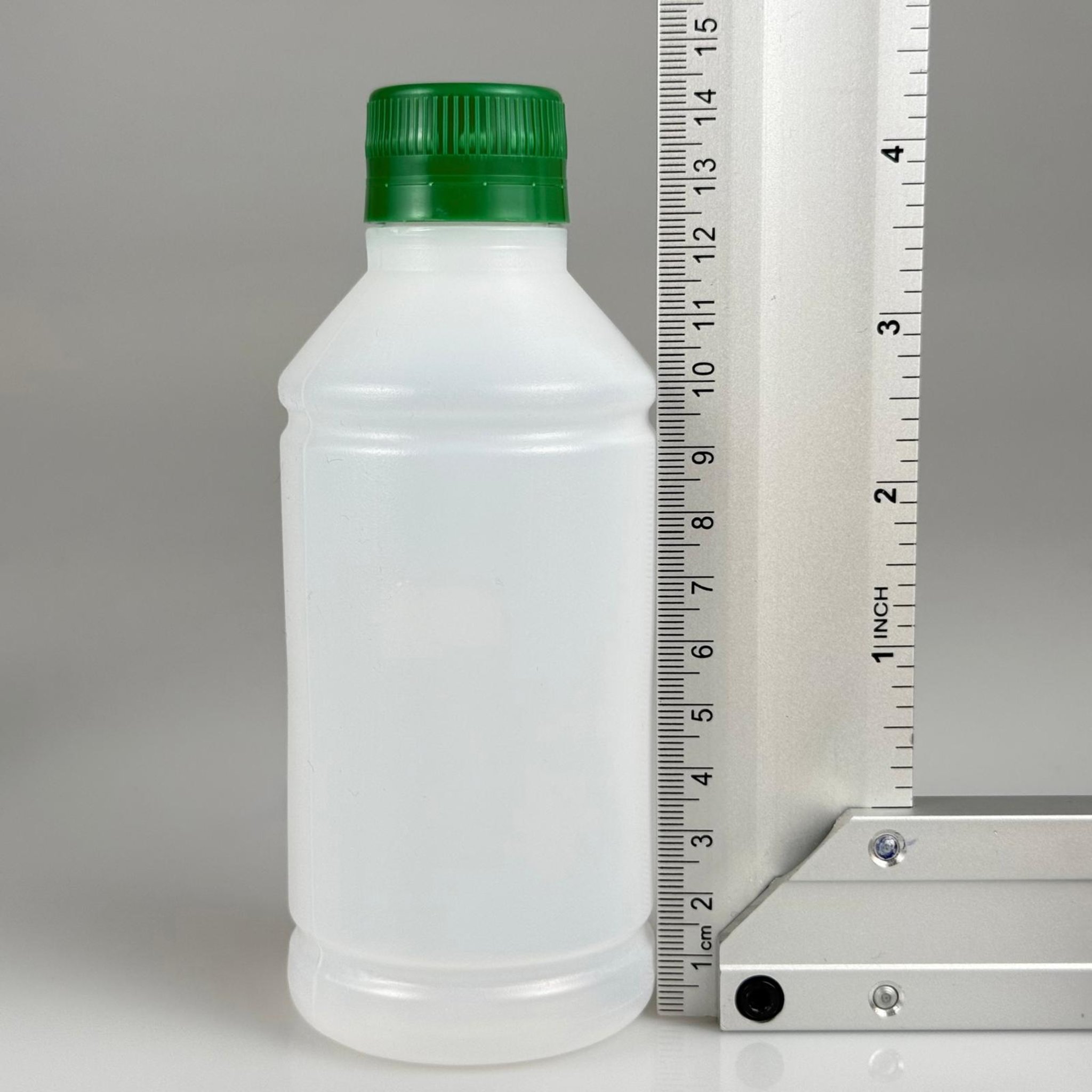 250 CC TİNER ŞİŞESİ - YEŞİL KİLİTLİ KAPAKLI - 250 ML KİMYASALA DAYANIKLI PLASTİK ŞİŞE - 0,25 LT POLİETİLEN ŞİŞE
