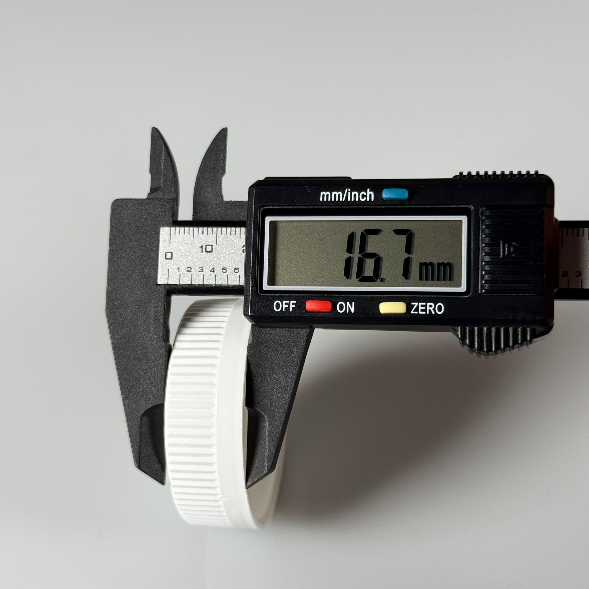 45 MM ÇOCUK KİLİTLİ TABLET KAPAK - VİDALI - BEYAZ