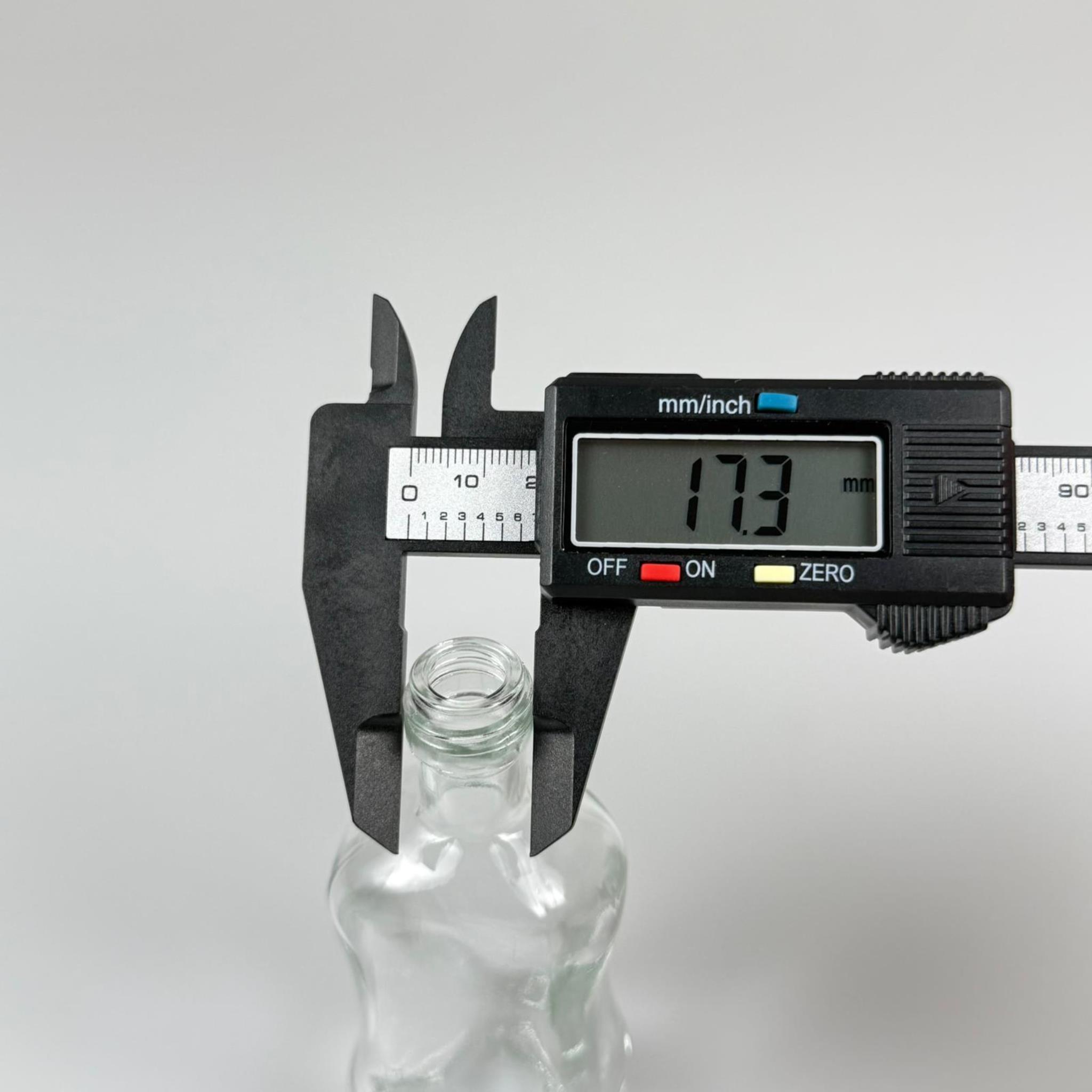 50 CC BOĞAZLI İNCE BELLİ CAM ŞİŞE - 18 MM AĞIZ - 50 ML PRESTİJLİ ŞİŞE