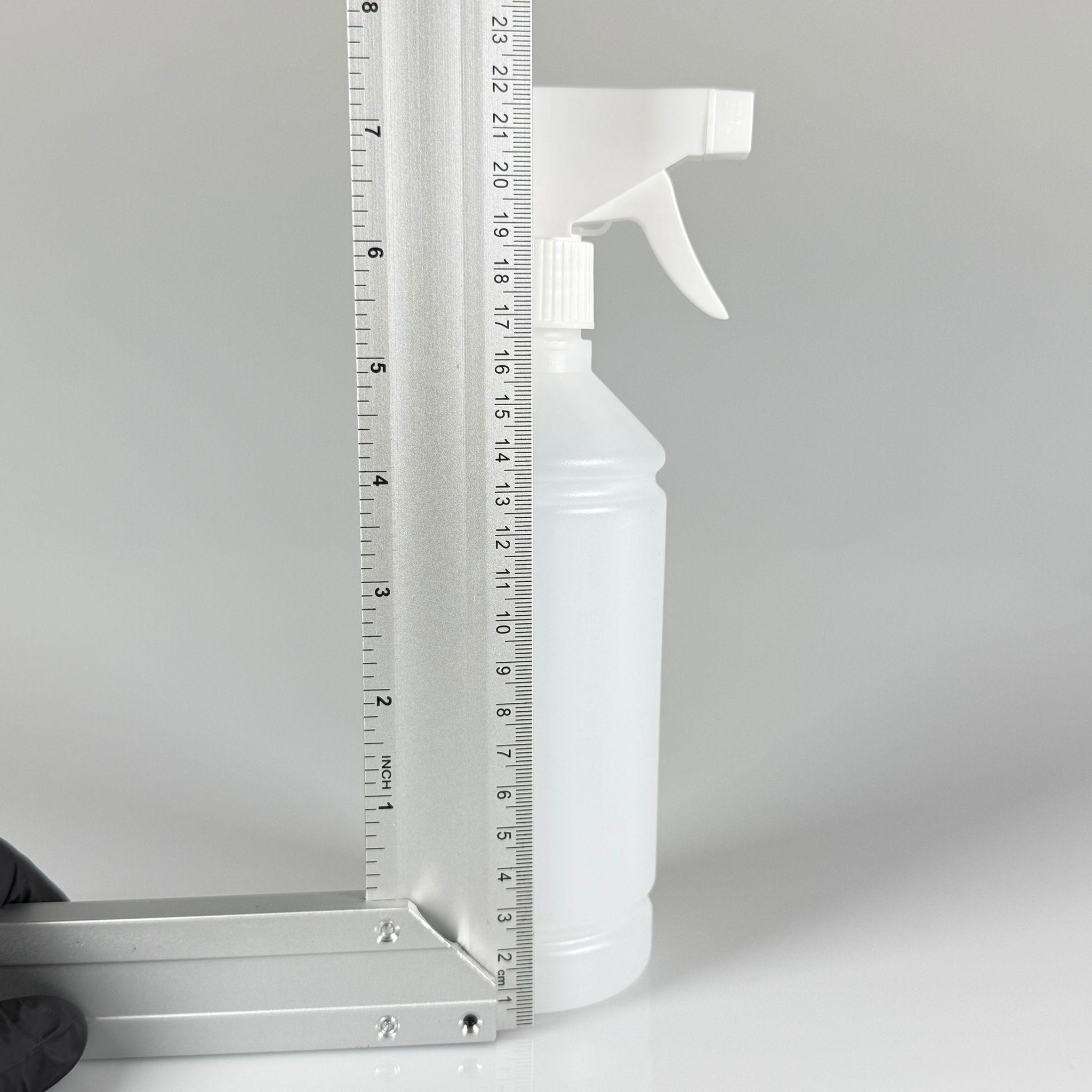 500 CC TİNER ŞİŞESİ - BEYAZ  TRİGER TETİK SPREYLİ - 500 ML KİMYASALA DAYANIKLI PLASTİK ŞİŞE - 0,5 LT POLİETİLEN ŞİŞE