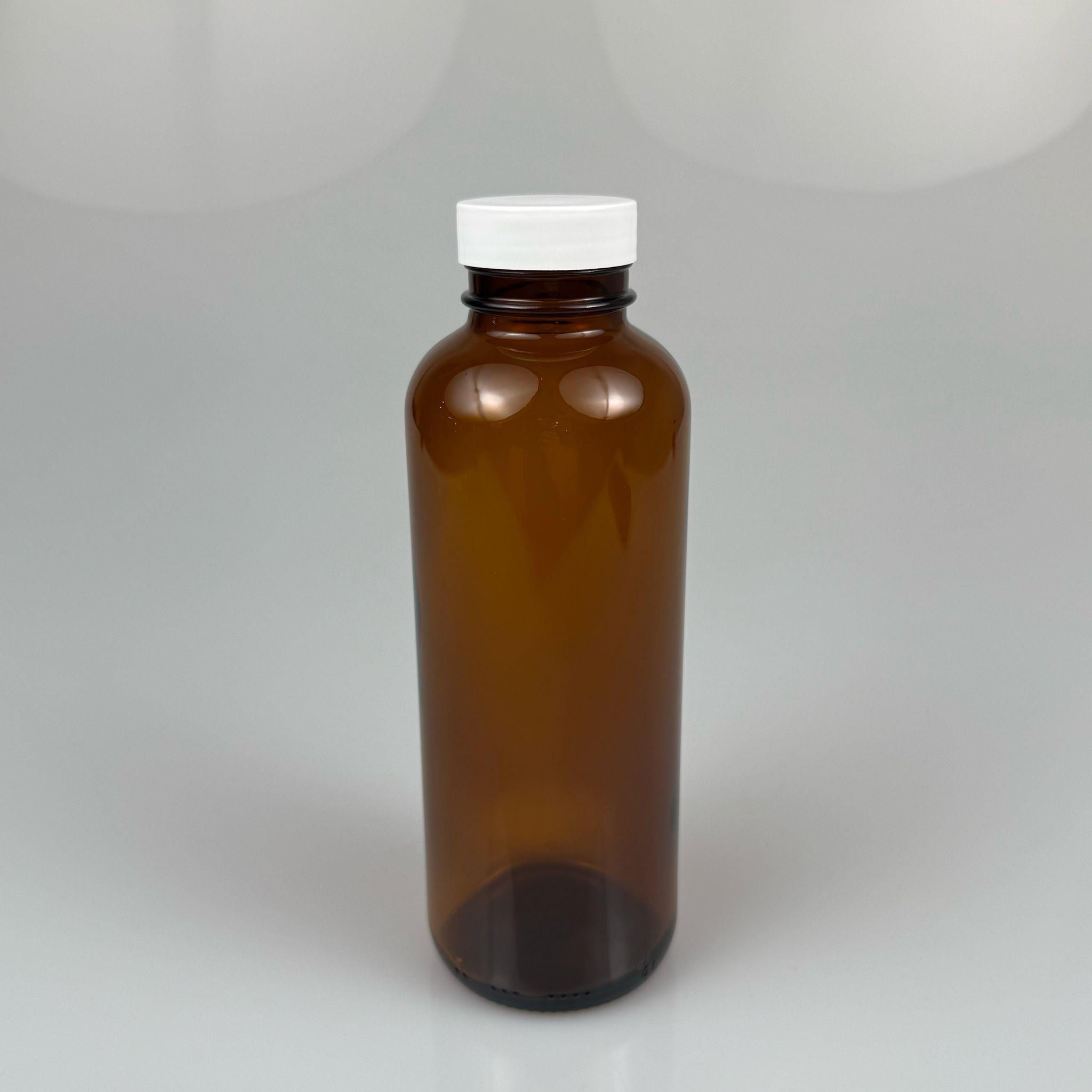 500 CC ENDÜSTRİYEL, KEVITA MODEL GENİŞ AĞIZLI AMBER CAM ŞİŞE - BEYAZ PLASTİK KAPAKLI - 500 ML CAM KAHVERENGİ ECZA, ZEYTİNYAĞI, ÇEREZ, GRANÜR KAHVE, COLDBREW VB İÇİN ÇOK AMAÇLI CAM ŞİŞELER