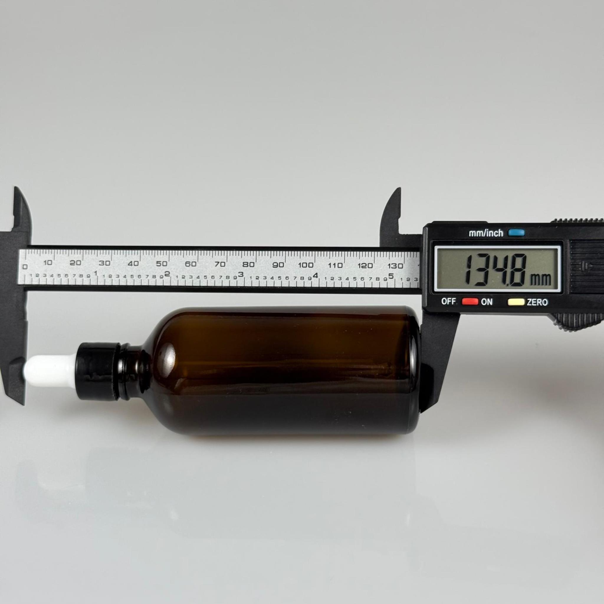 100 CC AMBER CAM DAMLALIKLI ŞİŞE - BEYAZ EMZİK + SİYAH  DÜZ KAPAK + CAM PİPET TAKIM - 100 ML KAHVERENGİ DAMLALIKLI ŞİŞE SETİ