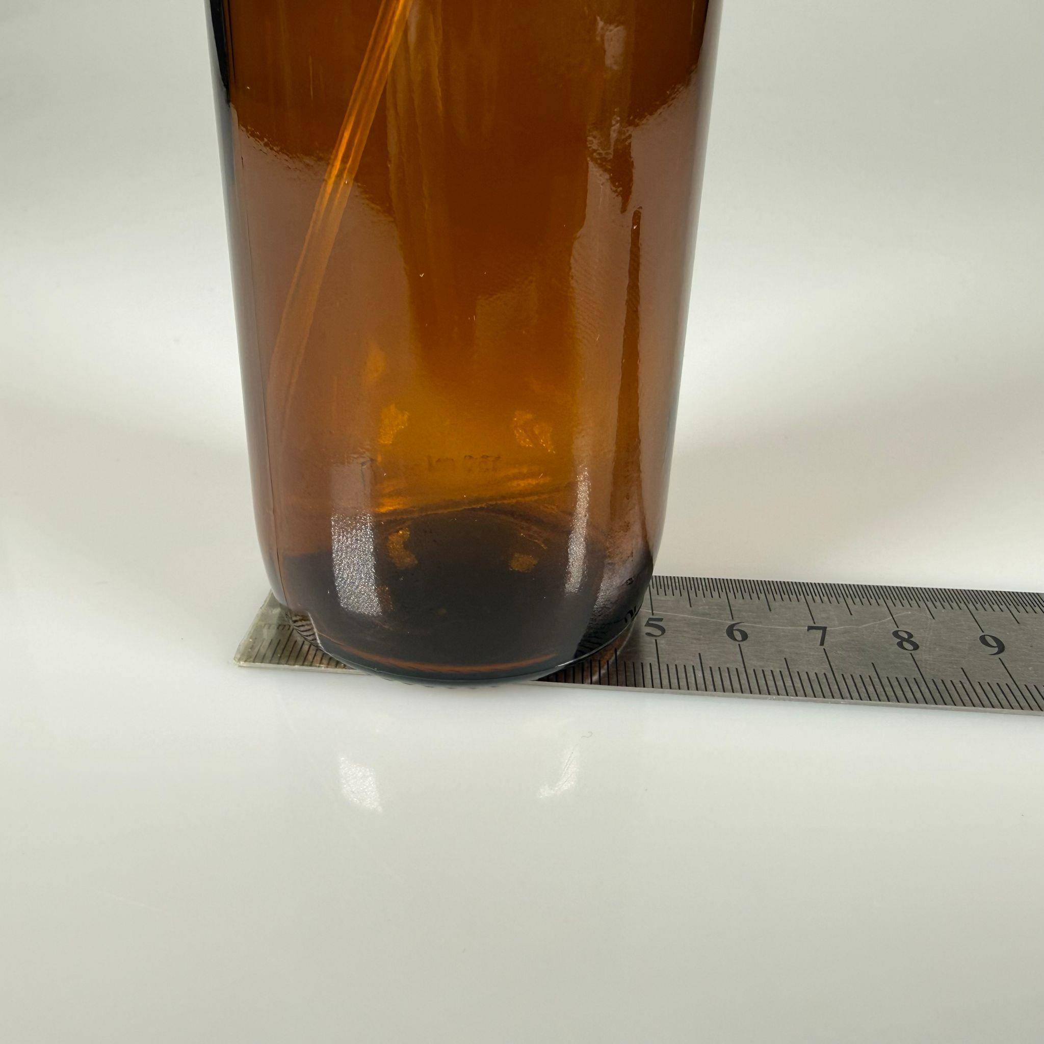 150 CC AMBER GOLD SPREY BAŞLIKLI CAM ŞİŞE - 150 ML KAHVERENGİ FISFIS KAPAKLI ŞİŞE