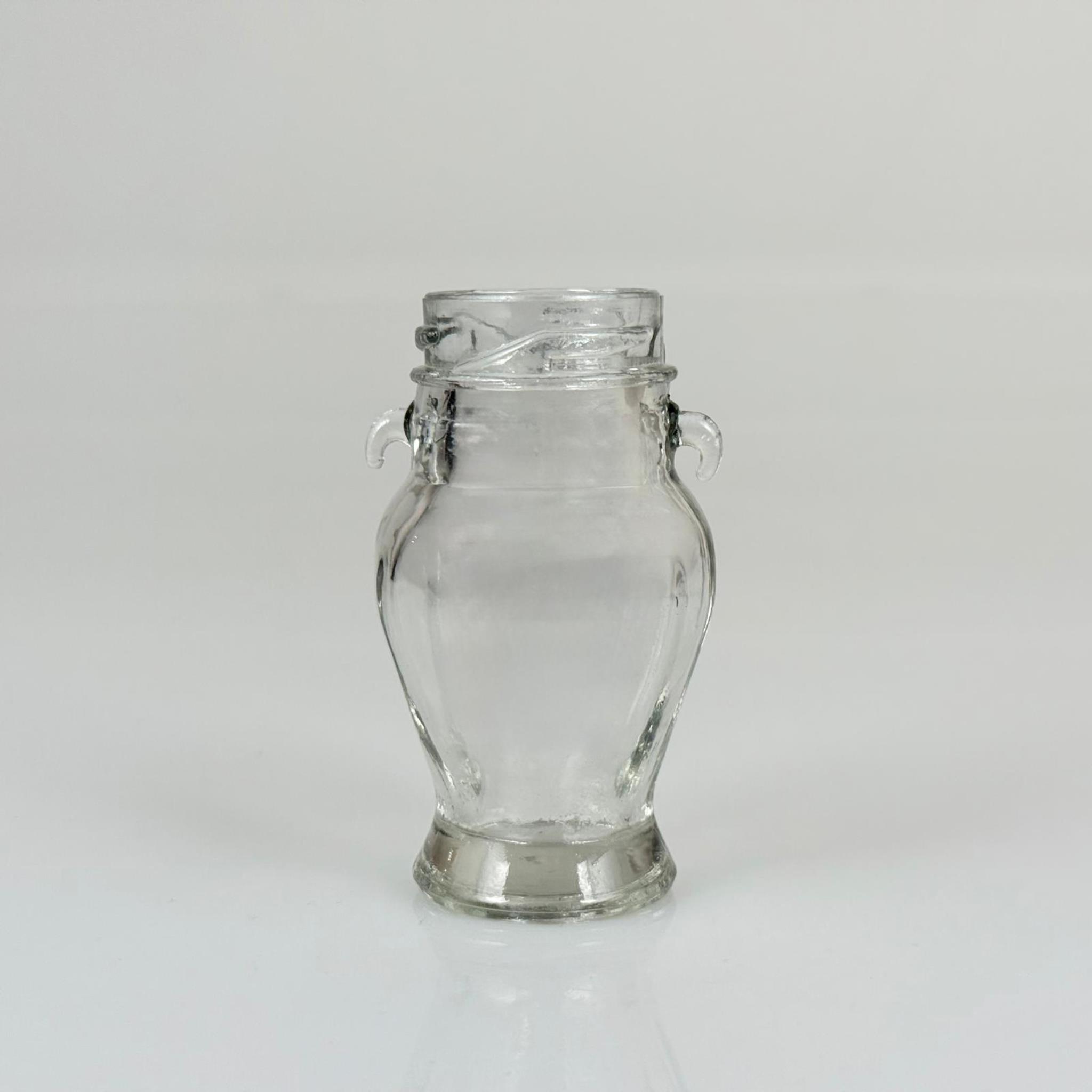 60 CC AMPHORA CAM KAVANOZ KULPLU (38 AĞIZ) KAPAKSIZ