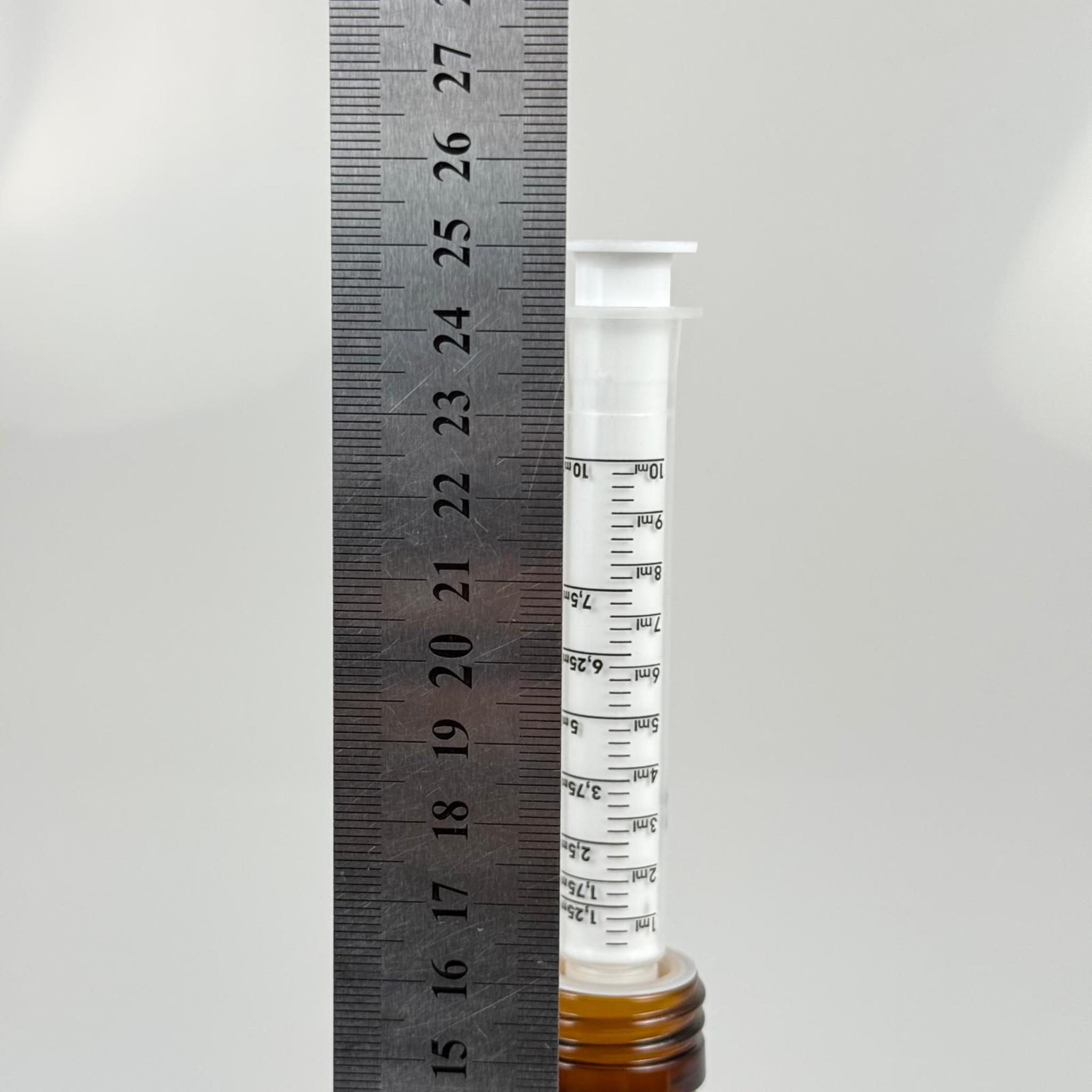 300 ML CAM ECZA ŞİŞESİ + 10 ML DOZAJ PİPETİ + DOZAJ TIPASI + CONTALI PLASTİK KAPAK TAKIM