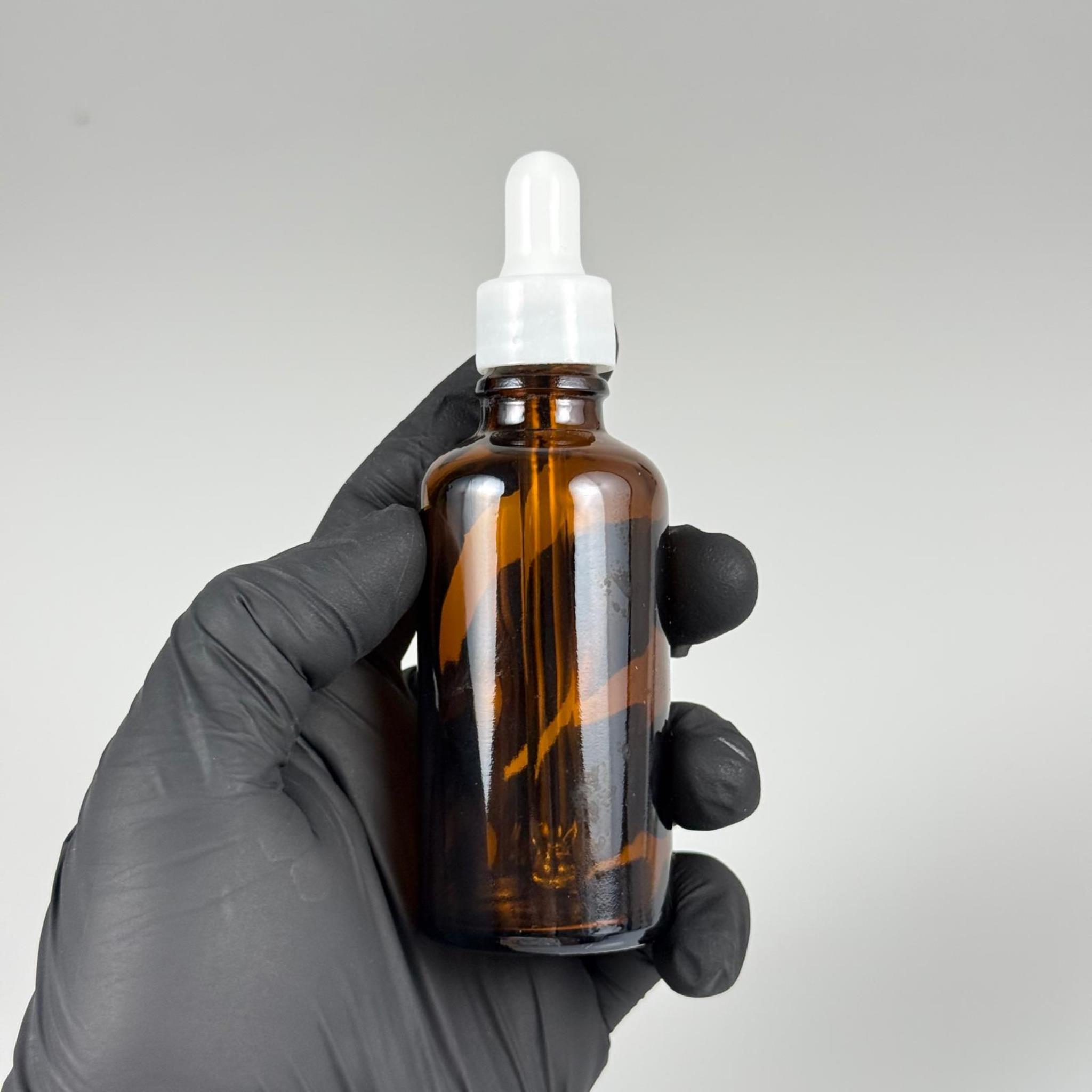 50 CC AMBER CAM DAMLALIKLI ŞİŞE - BEYAZ EMZİK + BEYAZ DÜZ KAPAK + CAM PİPET TAKIM - 50 ML KAHVERENGİ DAMLALIKLI ŞİŞE SETİ