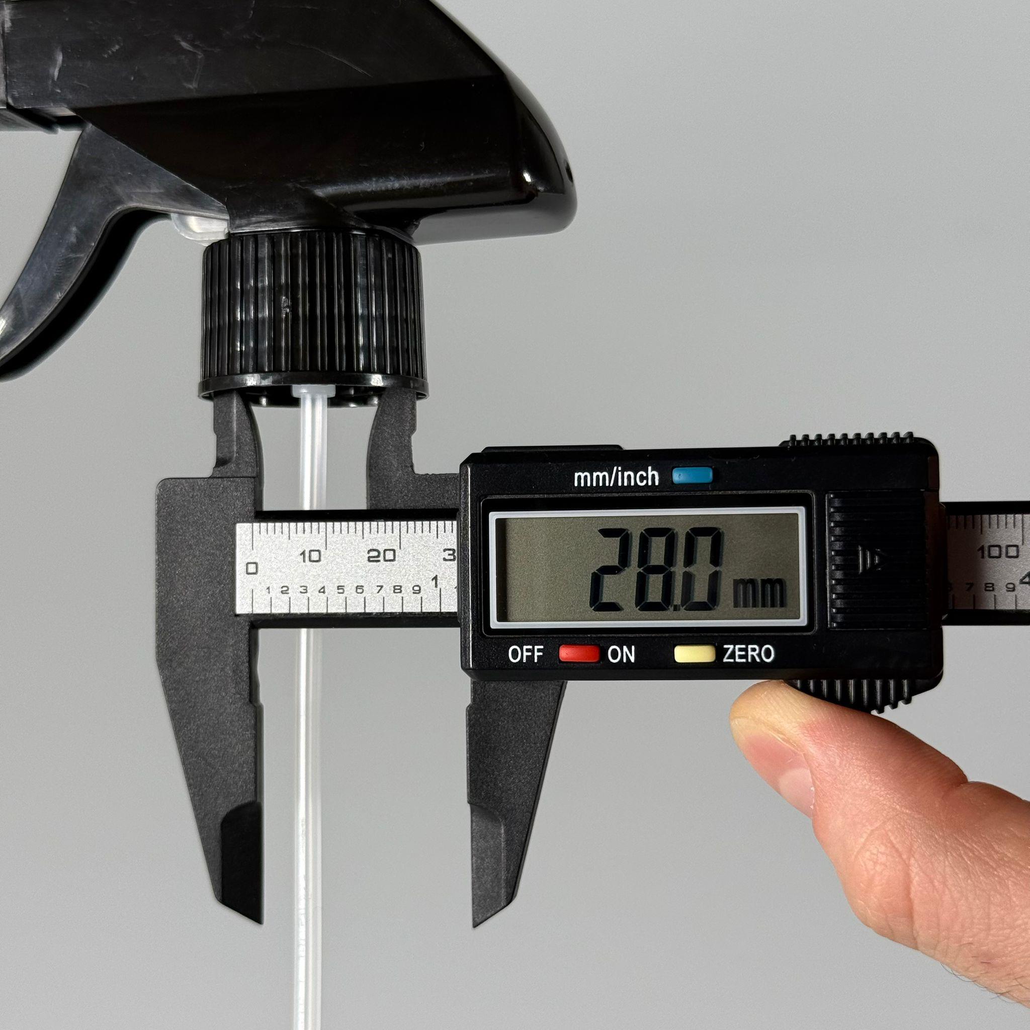 28 MM TRİGER SPREY SİYAH - TETİK FISFIS - CAMSİL SPREY