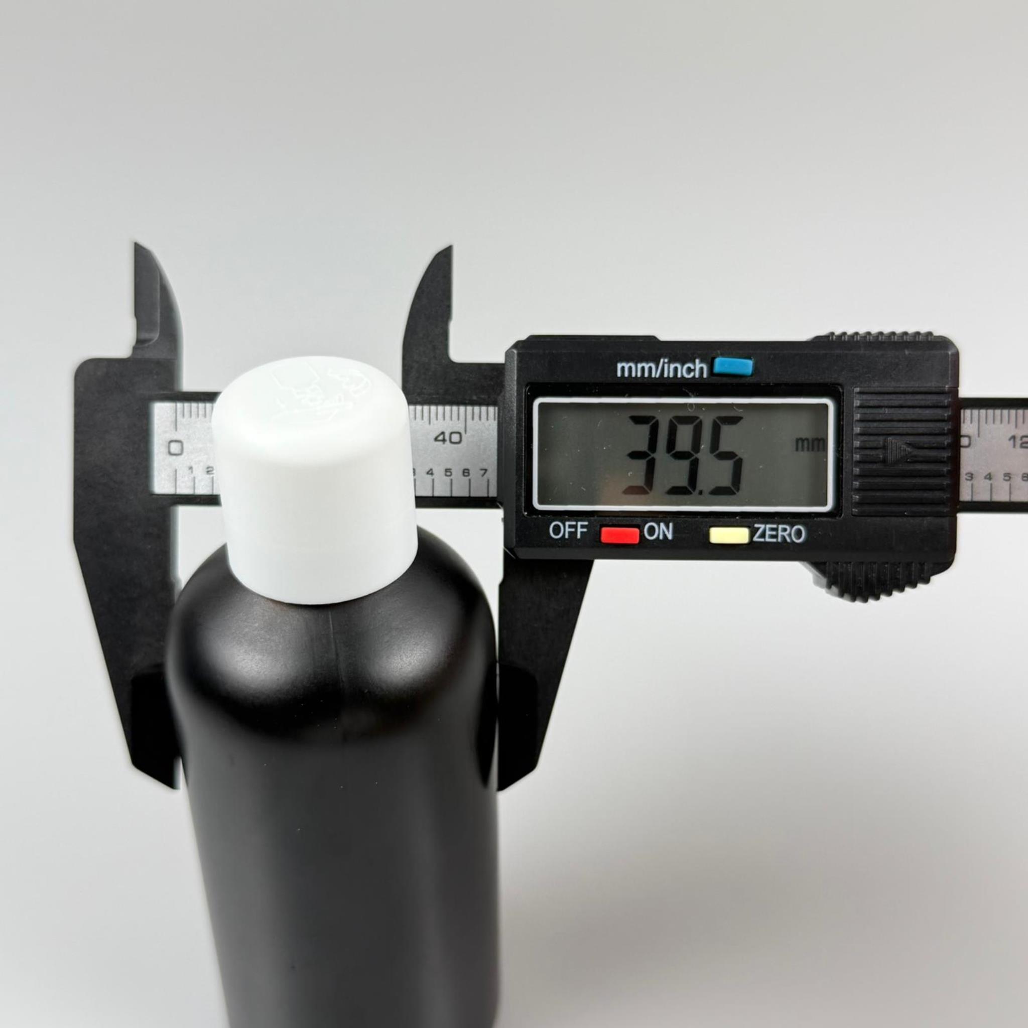 100 CC MAT SİYAH CAM ŞİŞE + İÇTEN DAMLALIKLI ÇOCUK KİLİTLİ BEYAZ KAPAK - MAT SİYAH 100 ML KİLİT KAPAKLI DAMLATMALI ŞİŞE