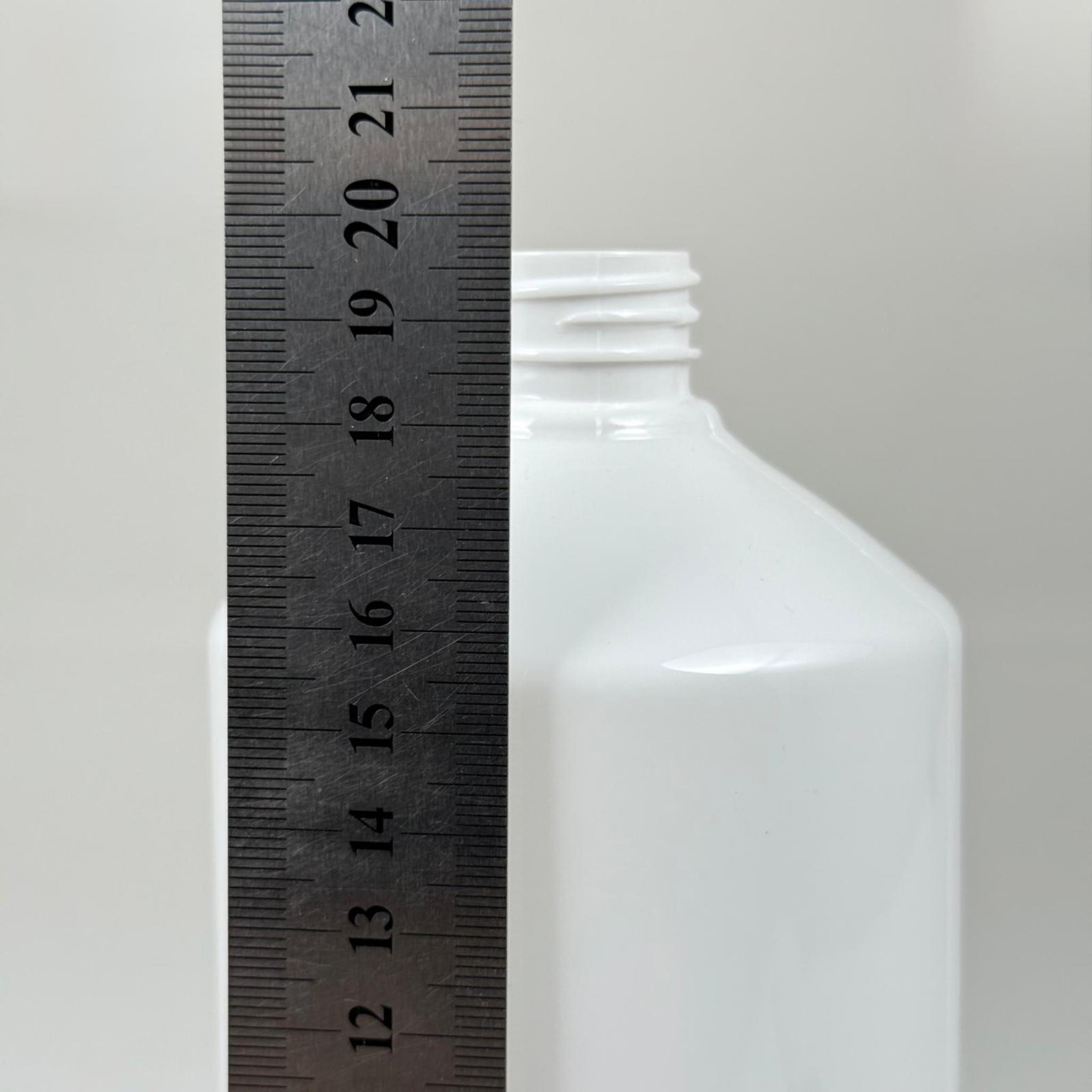 950 CC BEYAZ SERT PLASTİK ŞİŞE KAPAKSIZ (28 AĞIZ) - 950 ML BEYAZ PET ŞİŞE - KALIN (45 GR)