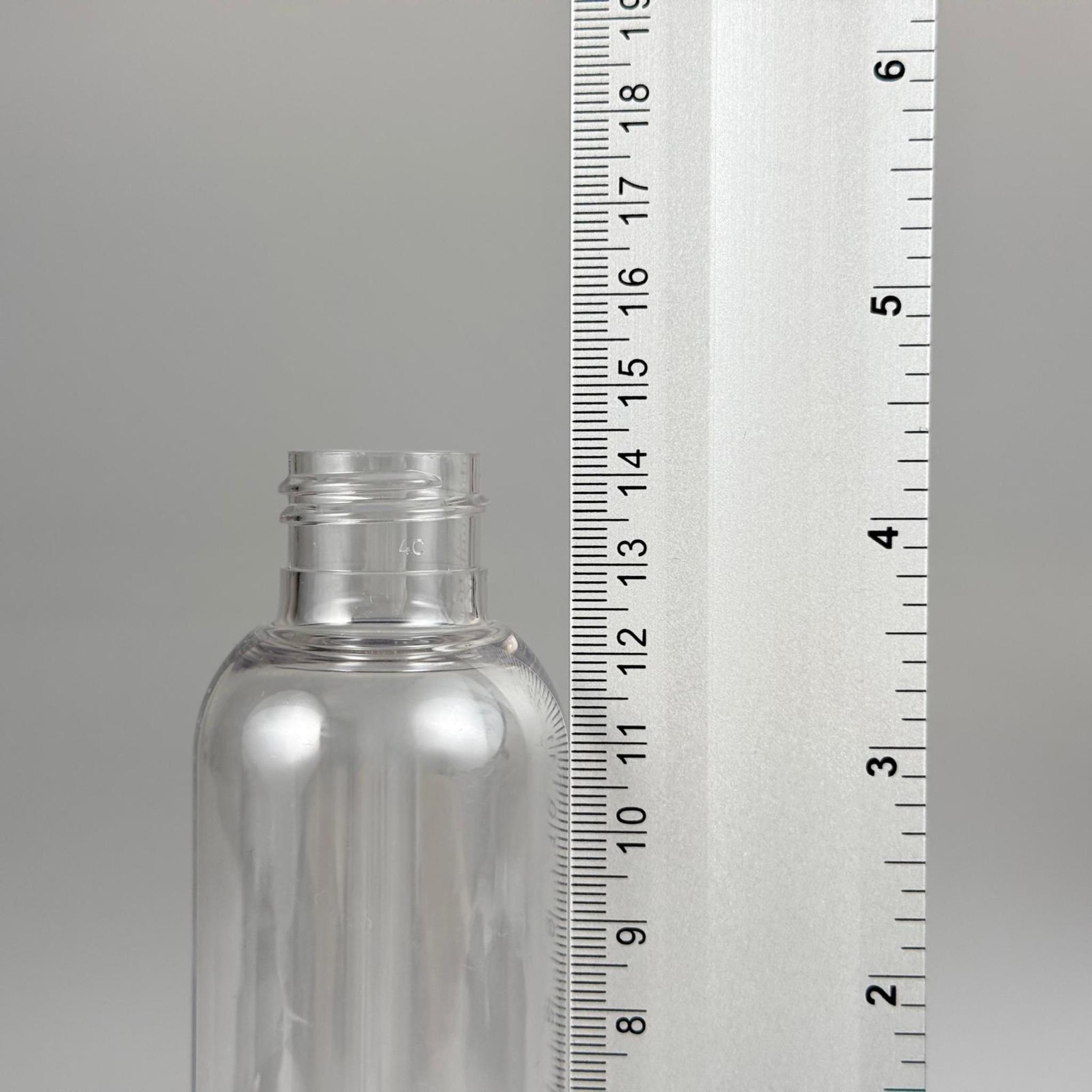 150 CC ŞEFFAF SİLİNDİR OVAL BOYUNLU PET ŞİŞE KAPAKSIZ (24 AĞIZ) - 150 ML PET ŞİŞE