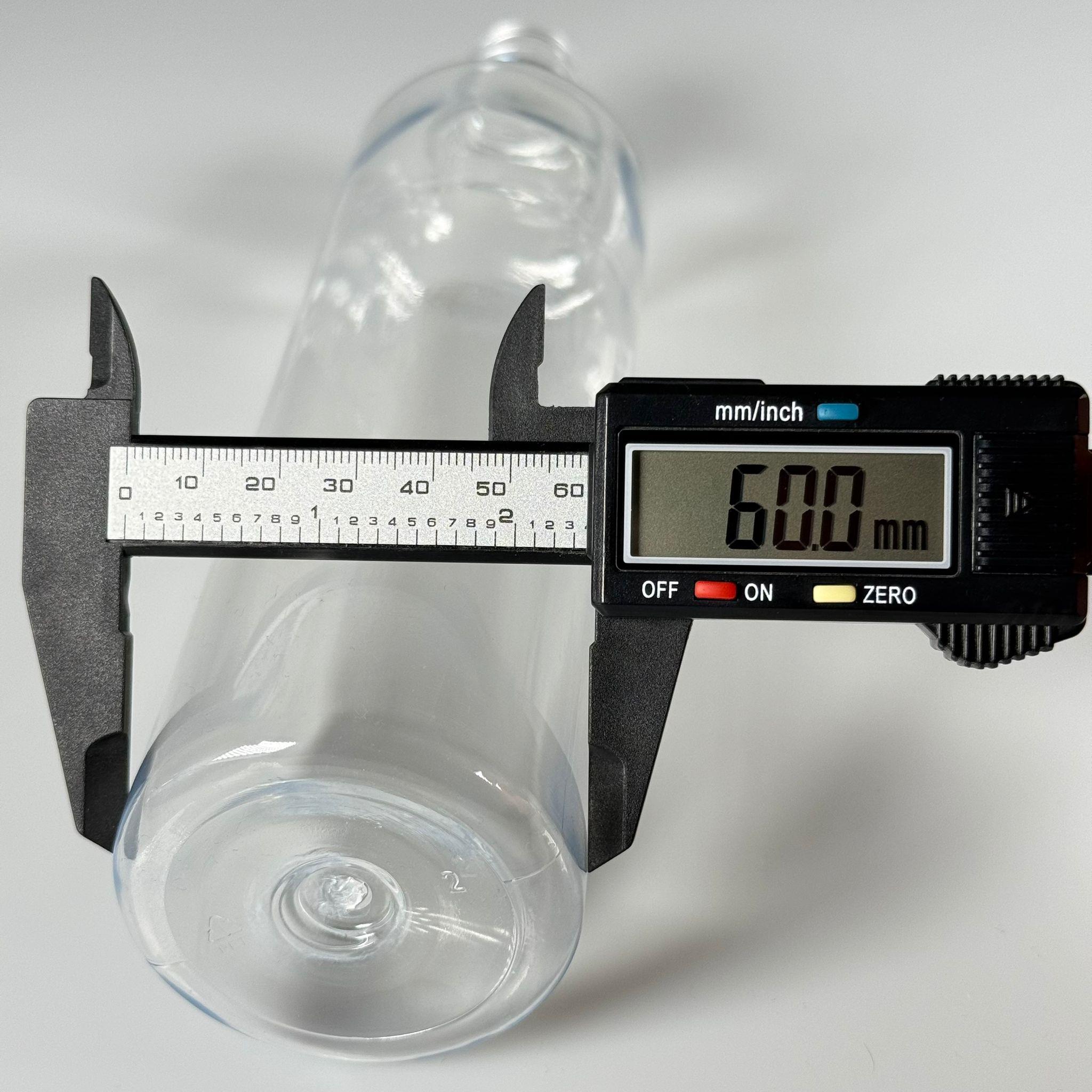 500 CC DORİKA SİLİNDİR PET ŞİŞE - CONTALI KİLİTLİ BEYAZ KAPAKLI -  (60 GR) CAM GÖRÜNÜMLÜ SERT KALIN KIRILMAZ 500 ML SİLİNDİR PLASTİK ŞİŞE