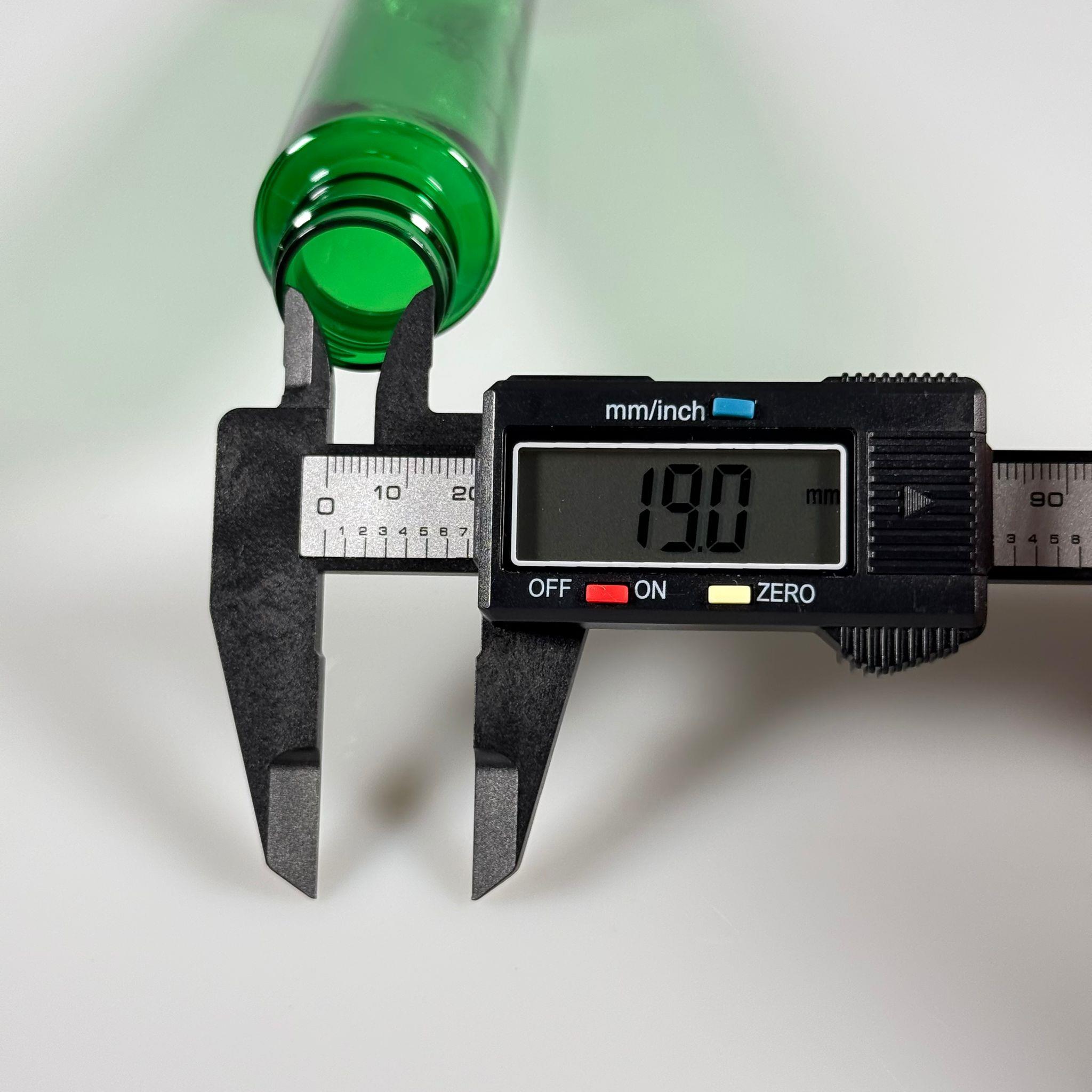 100 CC UZUN SİLİNDİR YEŞİL PET ŞİŞE (24 GR) - 24 MM AĞIZ KAPAKSIZ - 100 ML BİBERİYE SUYU, LAVANTA YAĞI, SAÇ SERUM, TONİK VB İÇİN PLASTİK KOZMETİK AMBALAJLARI