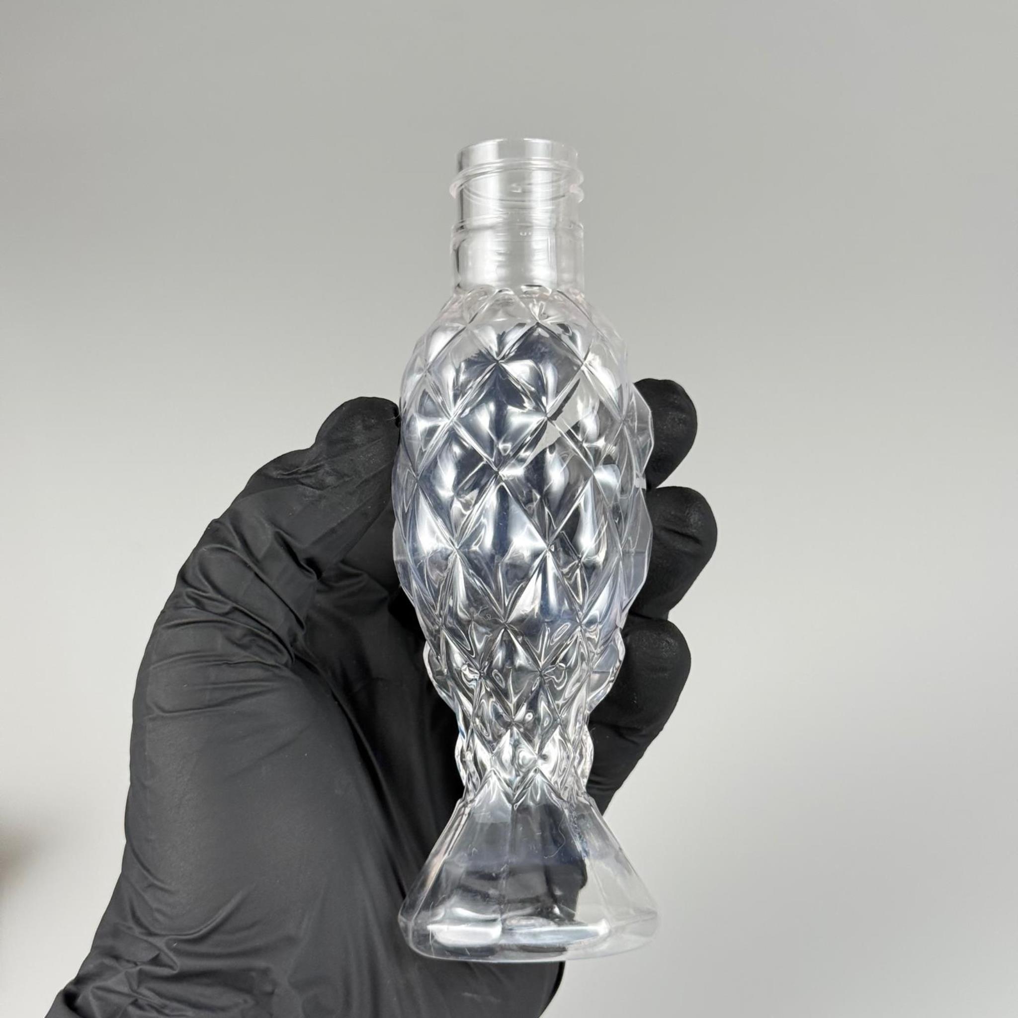 100 CC CAMPET BALIKSIRTI KOLONYA ŞİŞESİ (24 AĞIZ) KAPAKSIZ - 100 ML CAMPET KOLONYA ŞİŞESİ