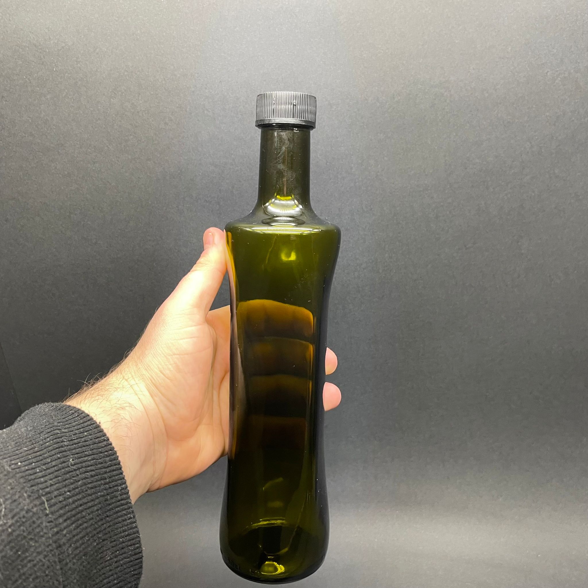 500 CC YEŞİL GEOLİVE CAM ŞİŞE - SİYAH KAPAKLI - 500 ML OVAL ŞİŞE - GEOLİVE ŞİŞE 500 ML - zeytinyağı için renkli cam şişeleri - Şişecam Stok Kodu: 127050