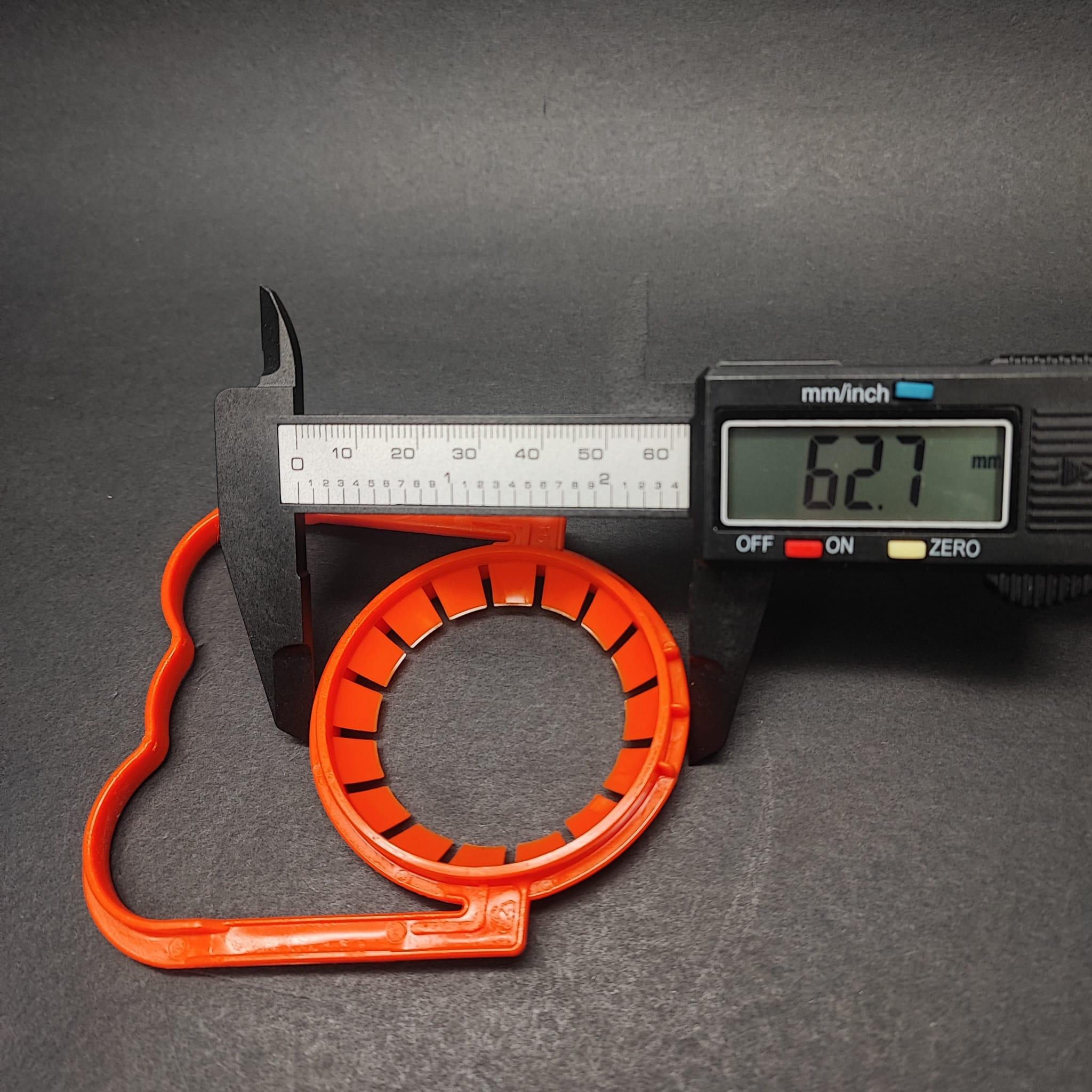 48 MM KULP TURUNCU - SU PETİ İÇİN KULP