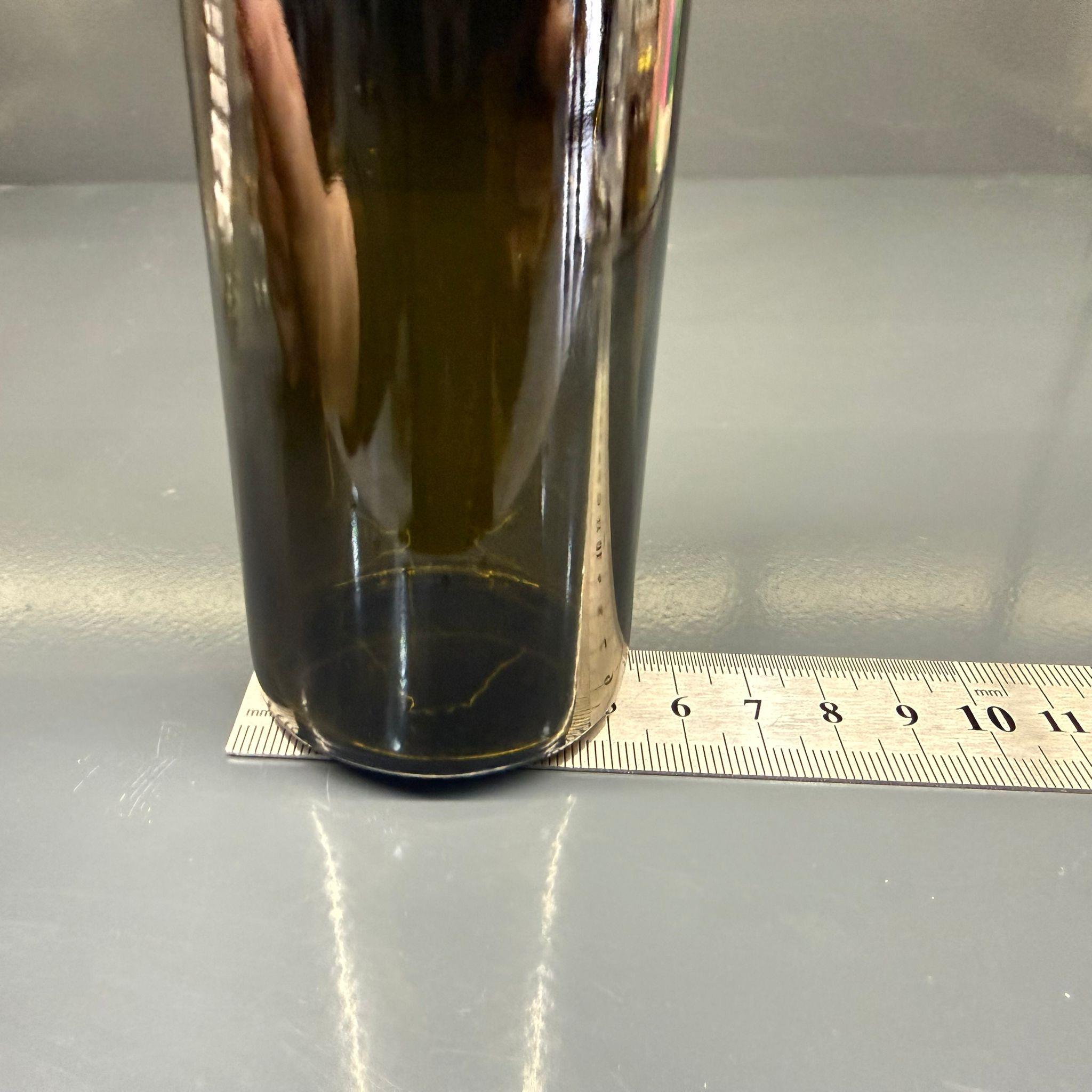 SİLİNDİR CAM YAĞLIK - 250 ML YEŞİL CAM CESENA ŞİŞE + KAPAKLI ÇELİK YAĞDANLIK TIPASI TAKIM