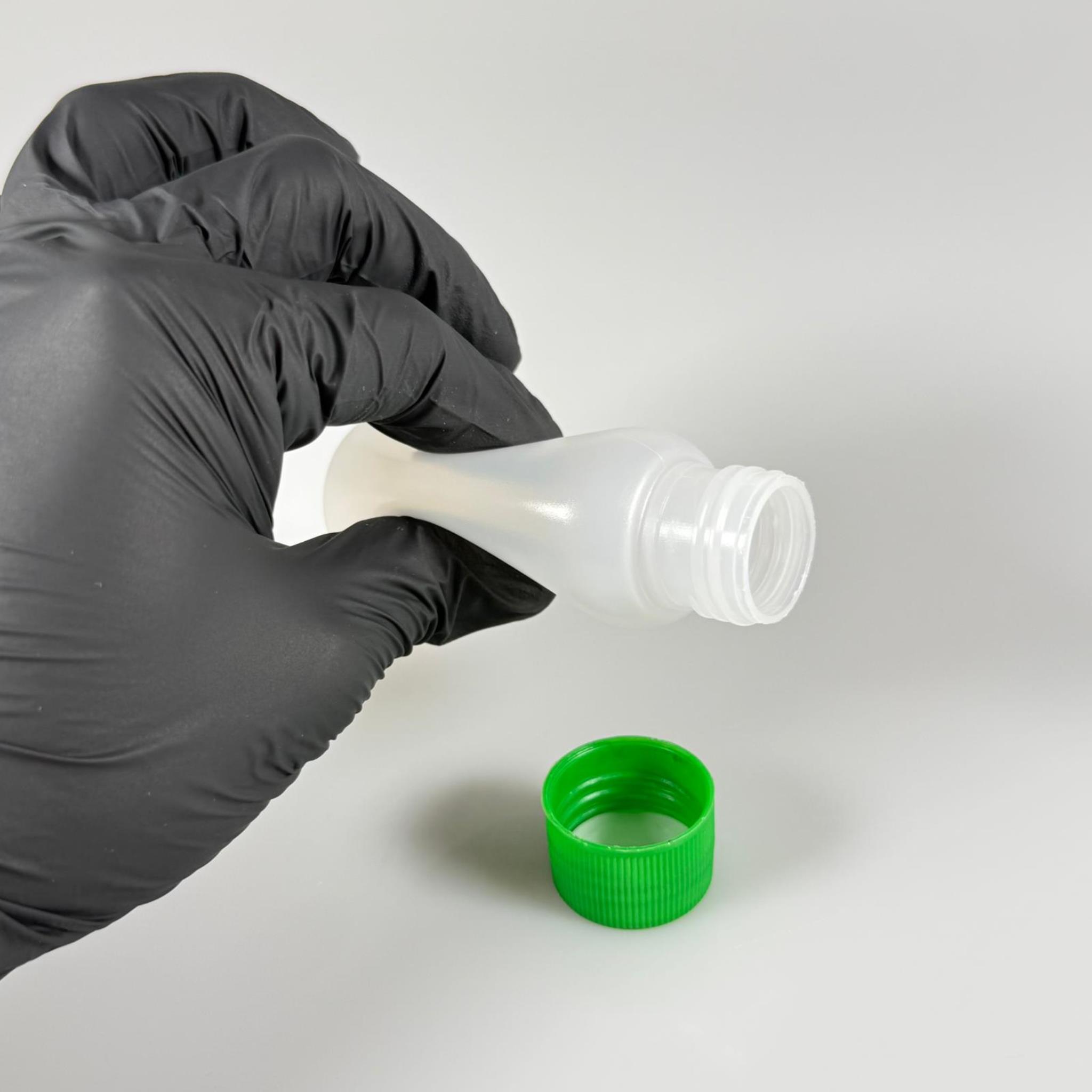 50 ML SIKILABİLİR YUMUŞAK POLİETİLEN PE PLASTİK ŞİŞE - CONTALI YEŞİL KAPAKLI - 50 cc sos, yağ, kartuş, mürekkep vb için boş şişeler