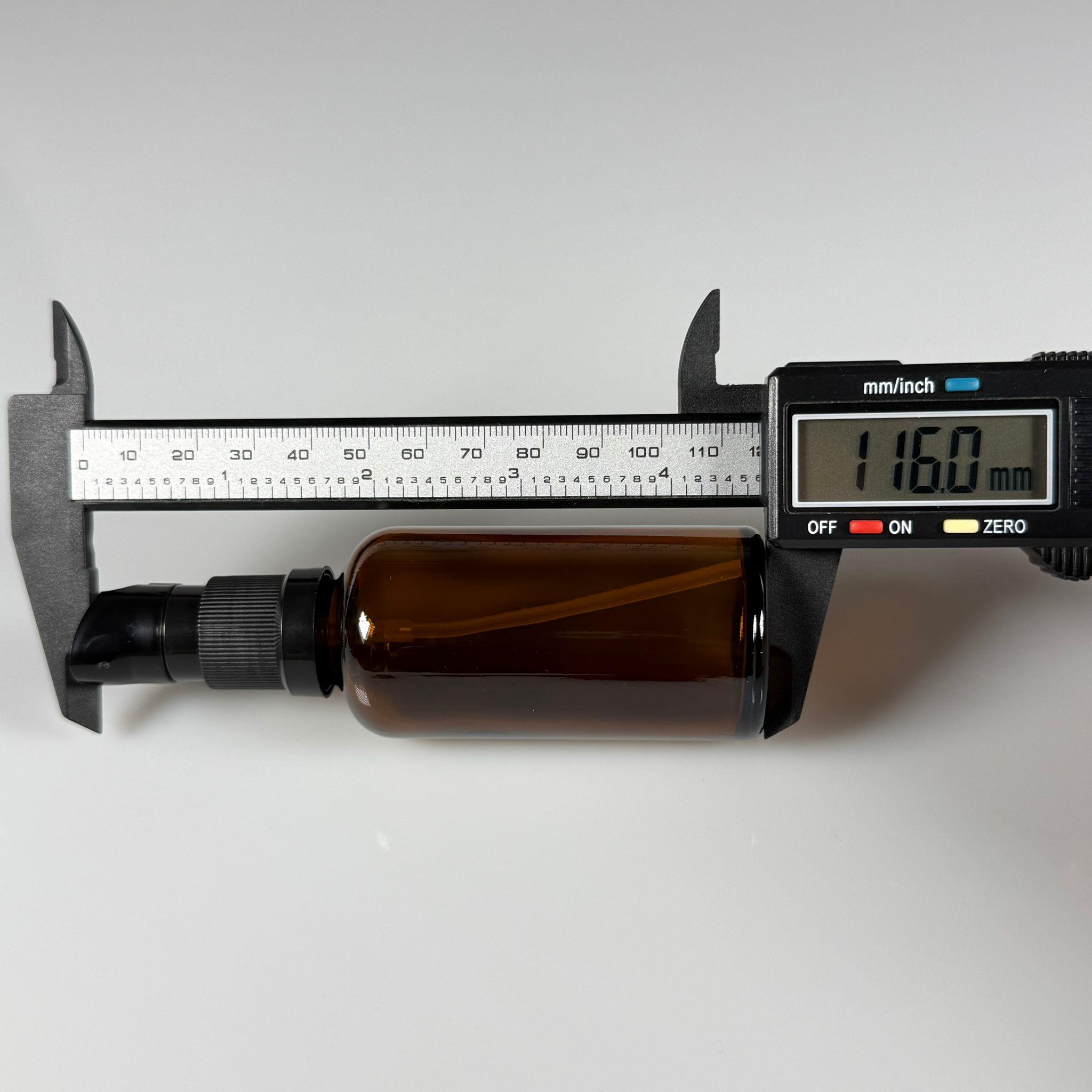 50 CC AMBER CAM ŞİŞE - SIZDIRMAZ ETEKLİ SİYAH LOSYON POMPALI TAKIM - 50 ML LOSYON ŞİŞESİ - YAĞ, KREM GİBİ YOĞUN KIVAMLI SIVILAR İÇİN CAM AMBALAJ