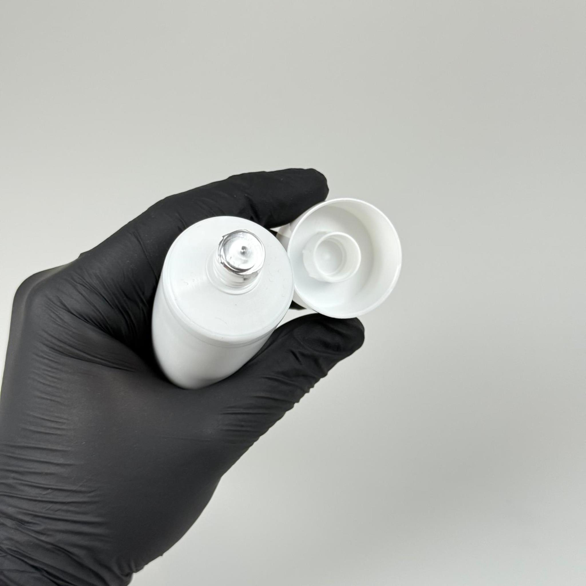 LAMİNE TÜP (İÇİ ALÜMİNYUM) KOZMETİK İÇİN BEYAZ BOŞ KREM (AĞZI FOLYOLU) TÜPÜ KAPAKLI - 100 ML - MERHEM TÜPÜ - LİPGLOSS TÜP - DUDAK PARLATICISI TÜPÜ - BAL DOLUMU İÇİN TÜP - DÜZ - ALTI AÇIK ELLE KAPANMAZ ISITICI GEREKİR