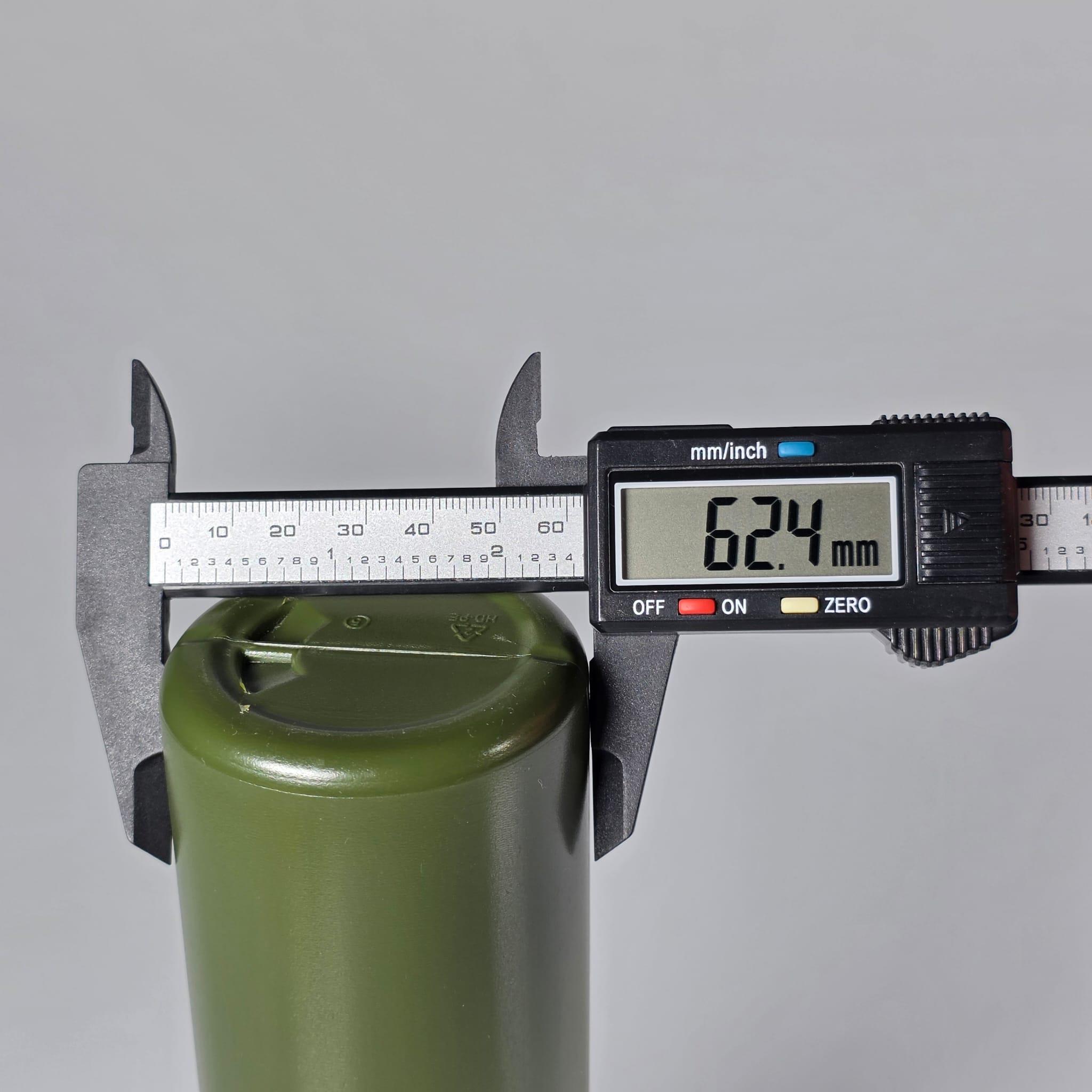 500 CC YEŞİL SİLİNDİR MODEL MAT SIKILABİLİR POLİETİLEN ŞİŞE KAPAKSIZ 47 GRAM (24 AĞIZ)