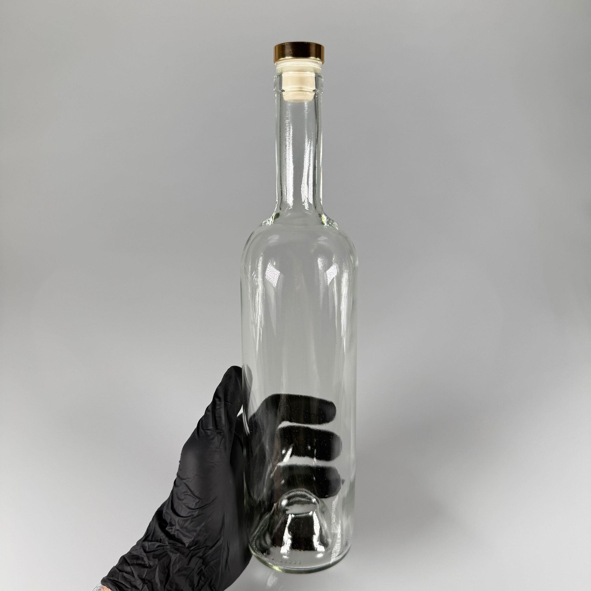 750 CC PAŞABAHÇE YAĞDANLIK ŞİŞESİ - GOLD SENTETİK MANTAR TIPALI - 750 ML YAĞ ŞİŞESİ ŞEFFAF - CAM ZEYTİNYAĞ ŞİŞESİ