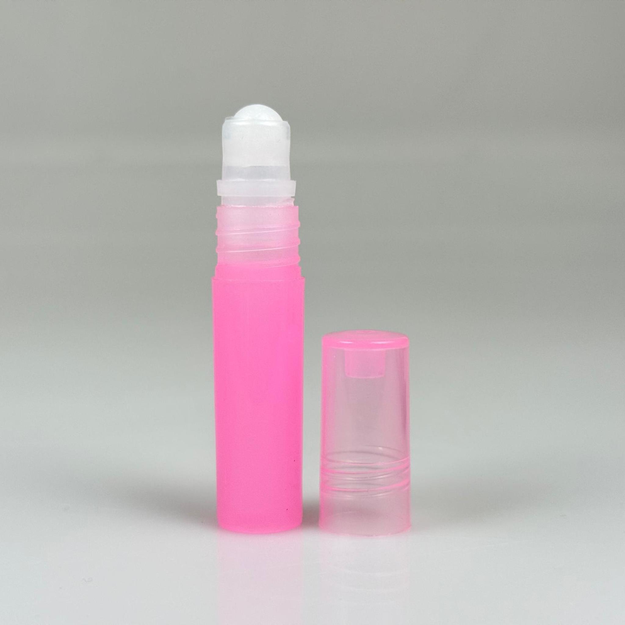1,5 CC PLASTİK ROLL-ON ŞİŞE - BİLYELİ ŞİŞE - MİS ŞİŞESİ - ESANS ŞİŞESİ - KOKU - ŞİŞESİ - PARFÜMERİ ŞİŞESİ - PEMBE