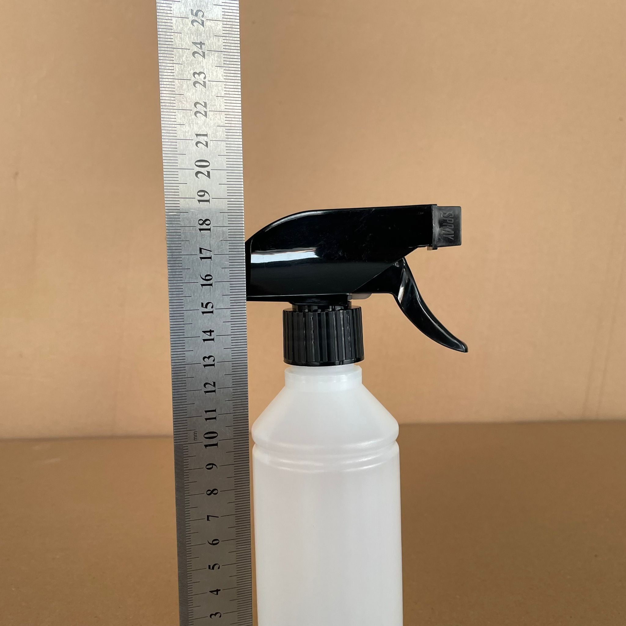 250 CC TİNER ŞİŞESİ - SİYAH TRİGER TETİK SPREYLİ - 250 ML KİMYASALA DAYANIKLI PLASTİK ŞİŞE - 0,25 LT POLİETİLEN ŞİŞE