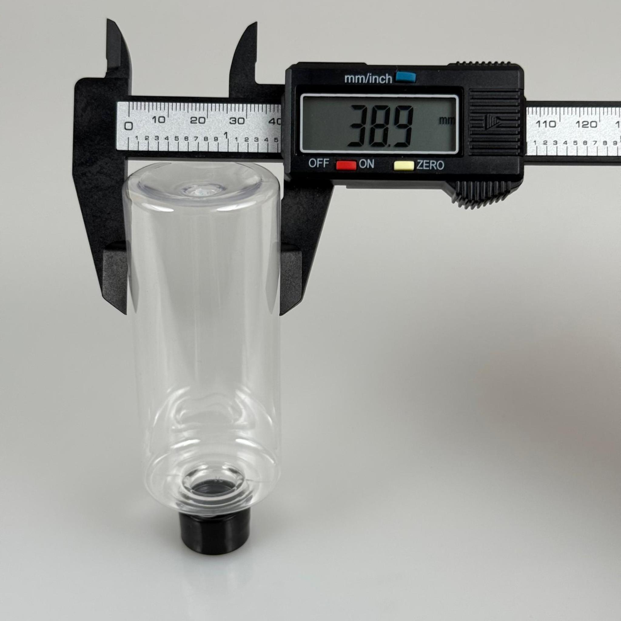 100 ML CONTALI KAPAKLI PET ŞİŞE - 100 CC SİYAH KAPAKLI PLASTİK ŞİŞE