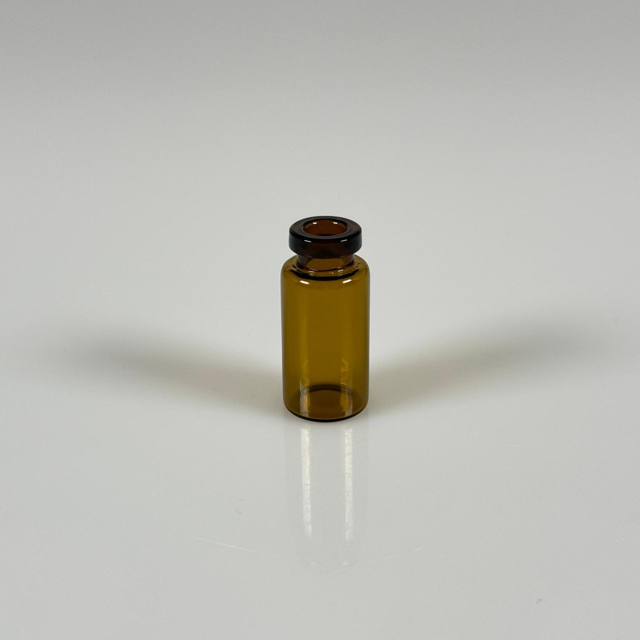 BOROSİLİKAT AMBER CAM ŞİŞE - 3 CC - 16x35 MM - ÇEKME CAM BORU FLAKON İNCE PENİSİLİN ŞİŞESİ - AĞIZ ÇAPI 13 MM