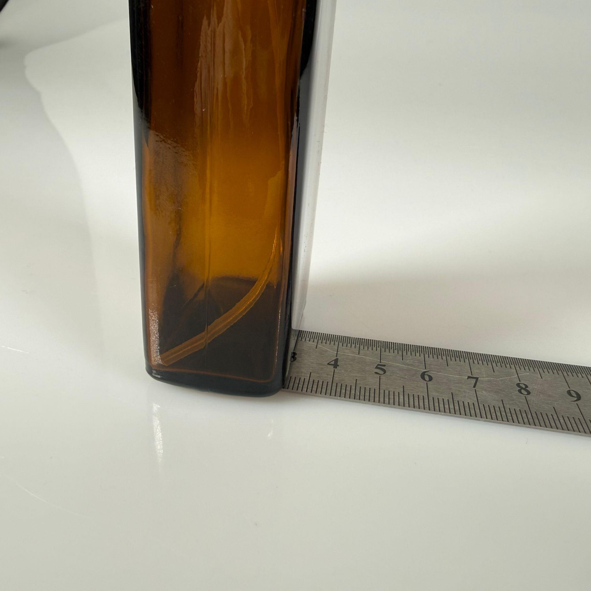 100 CC YASSI AMBER GOLD SPREY BAŞLIKLI CAM ŞİŞE - 100 ML KAHVERENGİ FISFIS KAPAKLI ŞİŞE