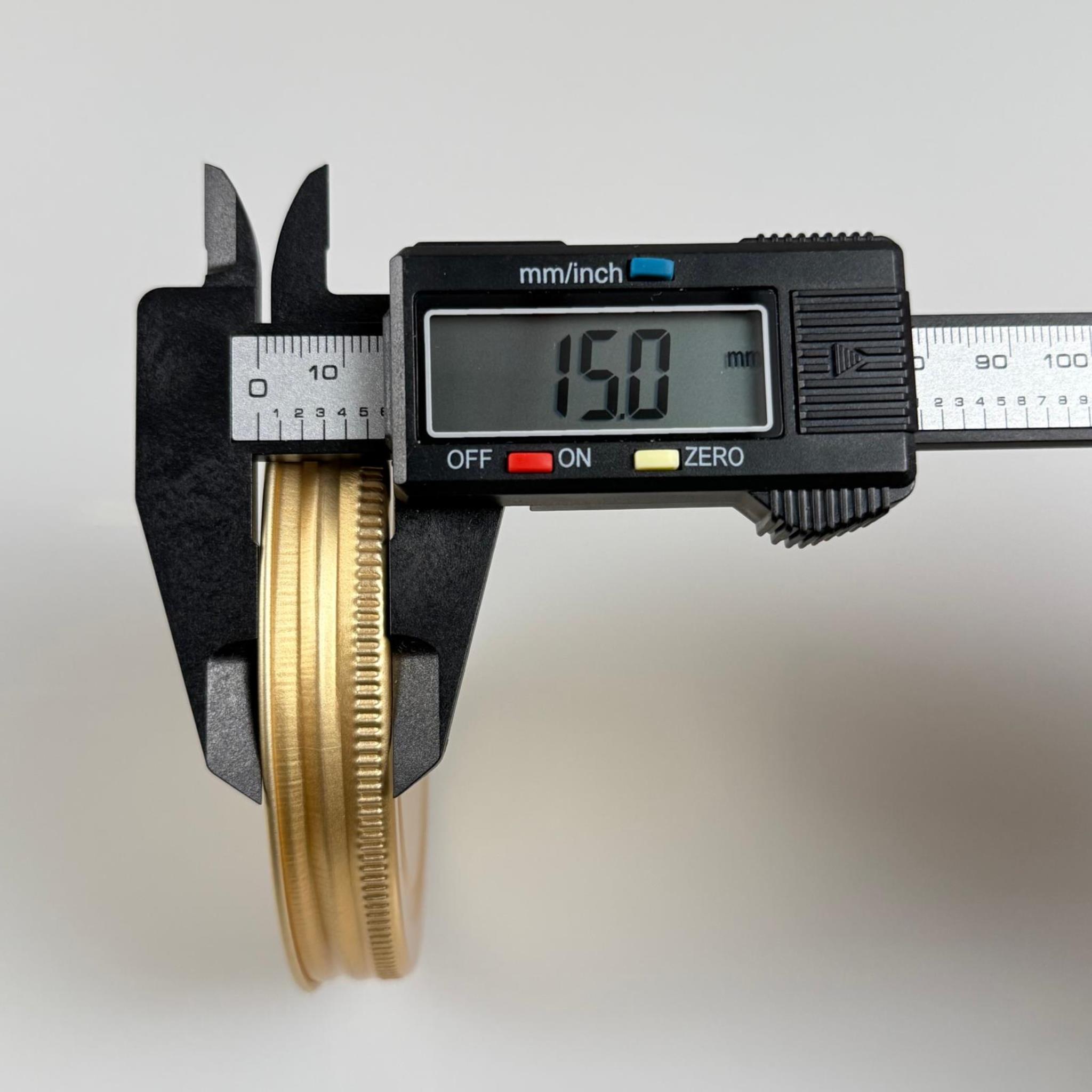 89 MM VİDALI GOLD METAL KAPAKLI (CAM İÇİN)
