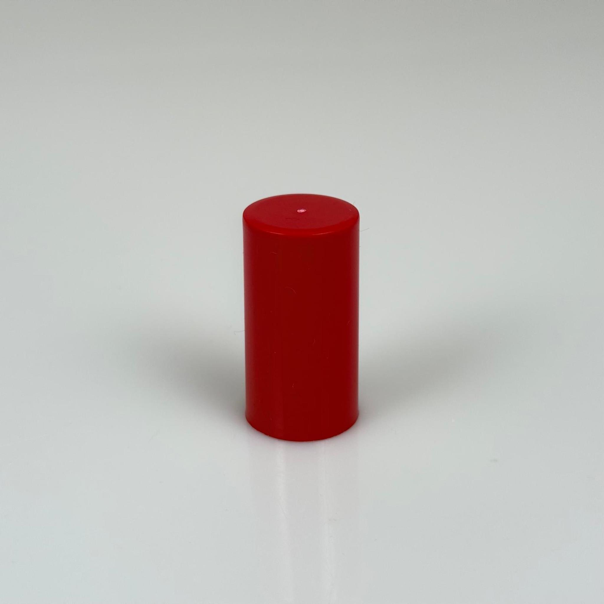 20 MM PARFÜM ŞİŞE KAPAĞI - PLASTİK - PARFÜM KAPAK - KIRMIZI