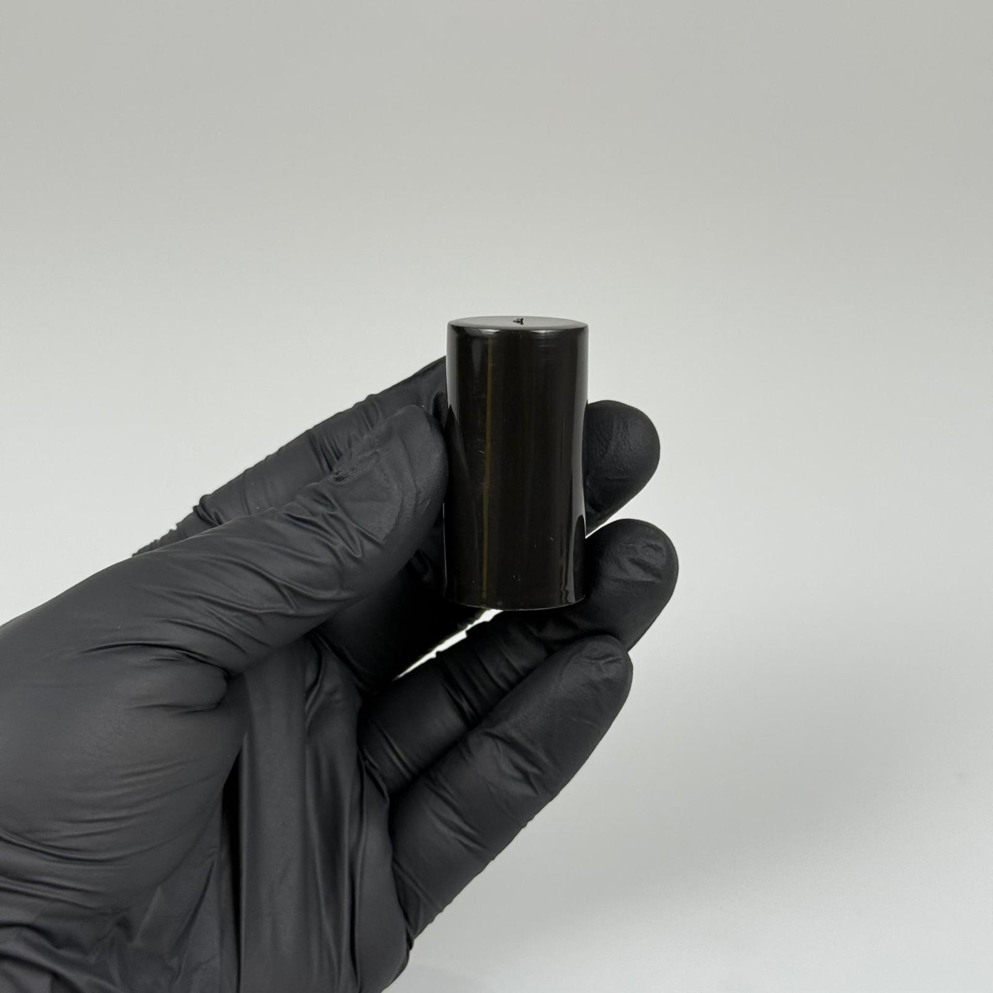 20 MM PARFÜM ŞİŞE KAPAĞI - PLASTİK - PARFÜM KAPAK - SİYAH