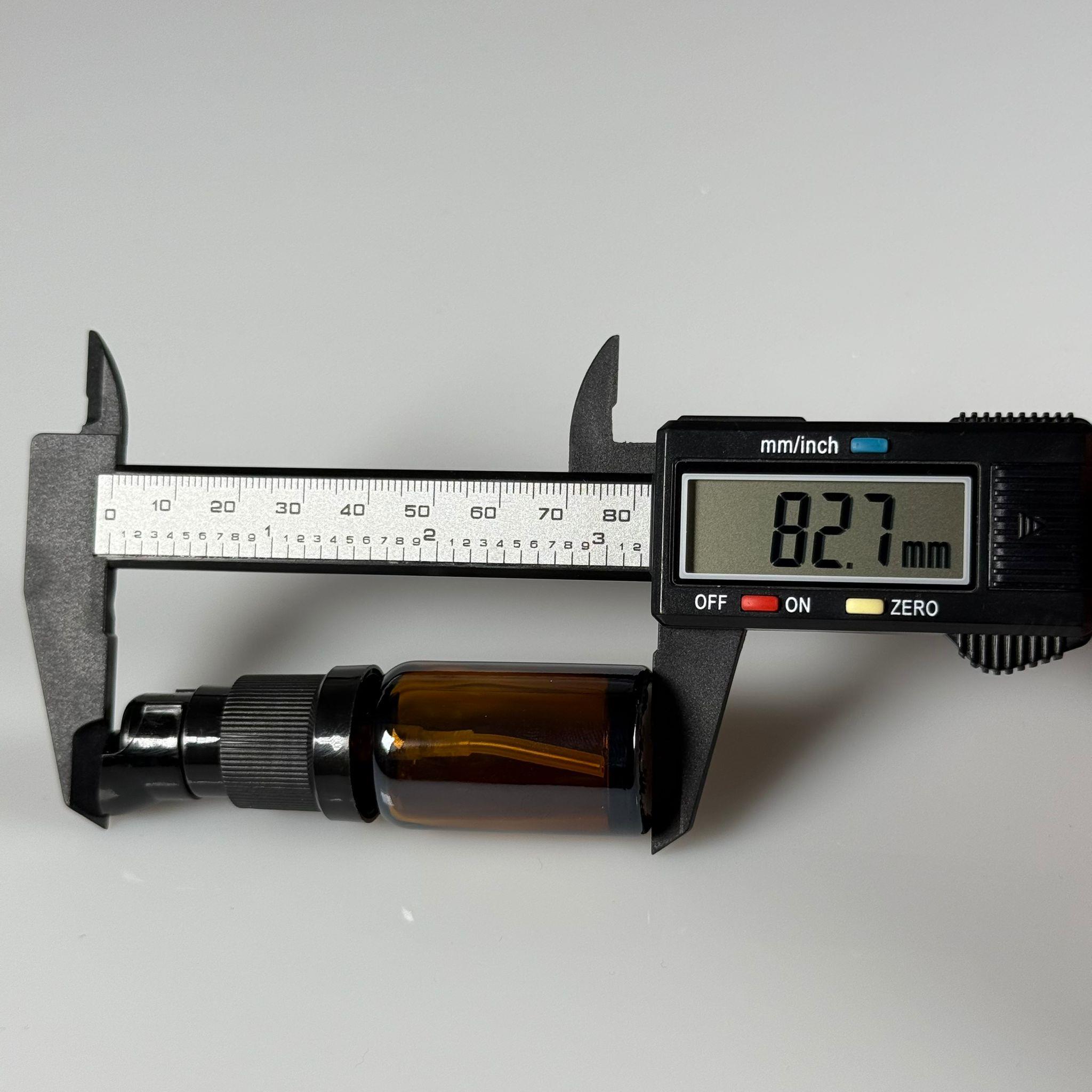 10 CC AMBER CAM ŞİŞE - SIZDIRMAZ ETEKLİ SİYAH LOSYON POMPALI TAKIM - 10 ML LOSYON ŞİŞESİ - YAĞ, KREM GİBİ YOĞUN KIVAMLI SIVILAR İÇİN CAM AMBALAJ