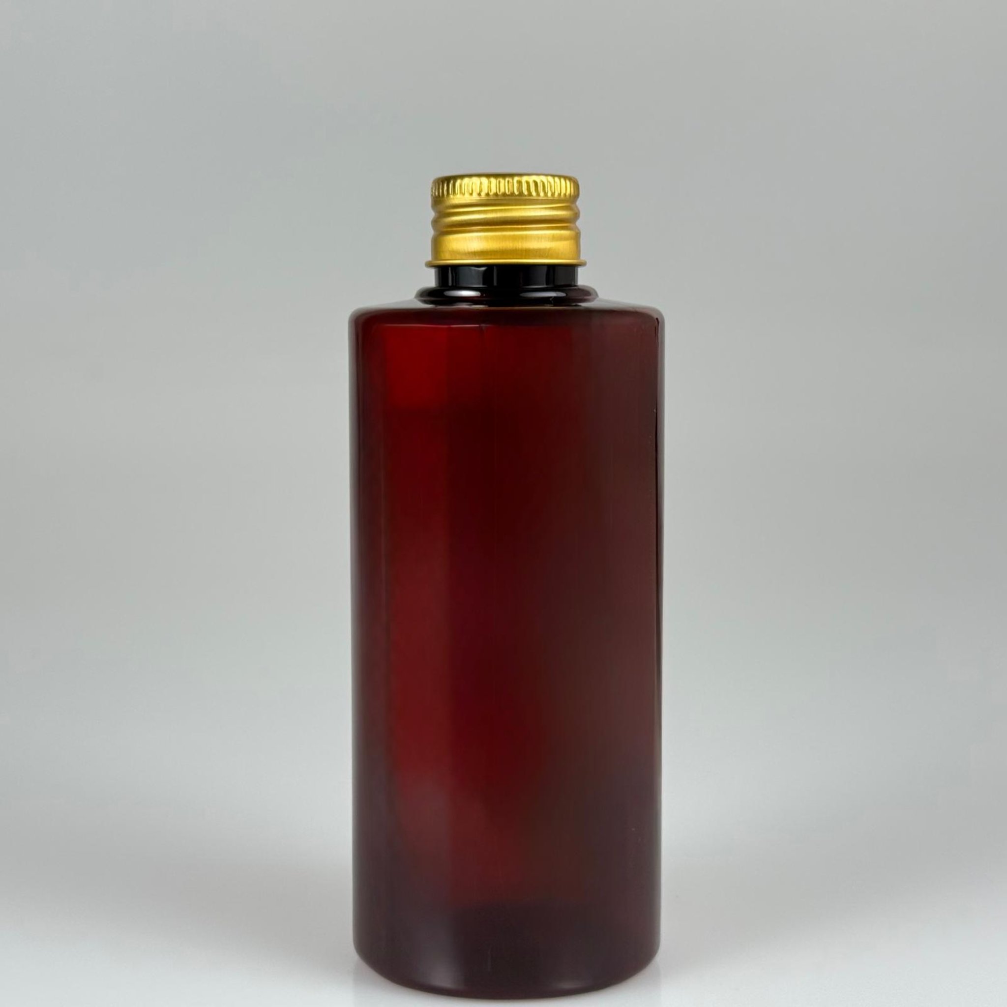 200 CC AMBER SİLİNDİR KESKİN KÜT MODEL SERT PET ŞİŞE (25 GR - 24 AĞIZ ) + KÖPÜK CONTALI GOLD METAL ALÜMİNYUM KAPAKLI TAKIM - 200 ML KAPAKLI KAHVERENGİ PET ŞİŞELER