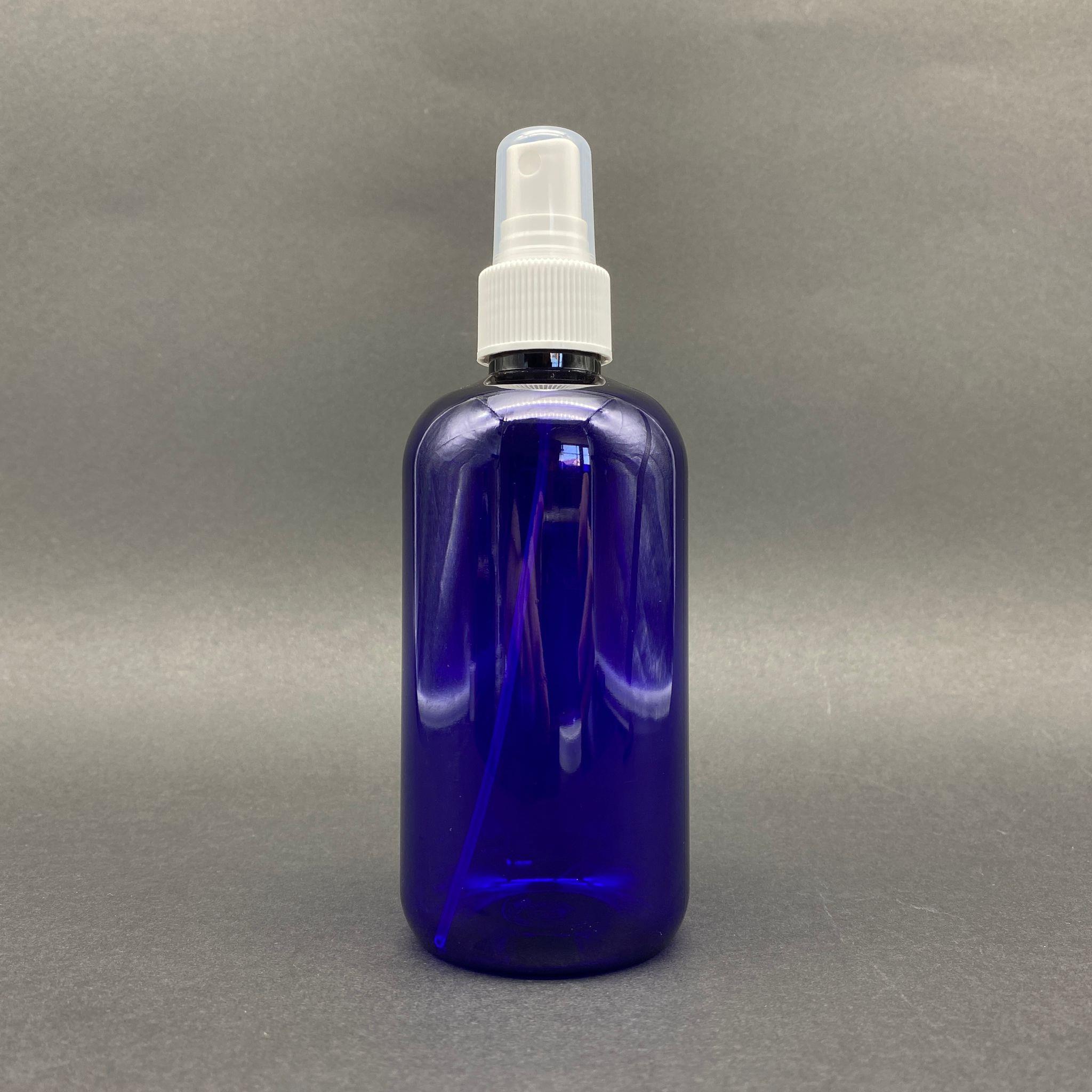 250 CC MAVİ ŞİŞE - BEYAZ SPREYLİ - 250 ML SPREYLİ PLASTİK ŞİŞE - ZEYNEP MODEL PET ŞİŞE