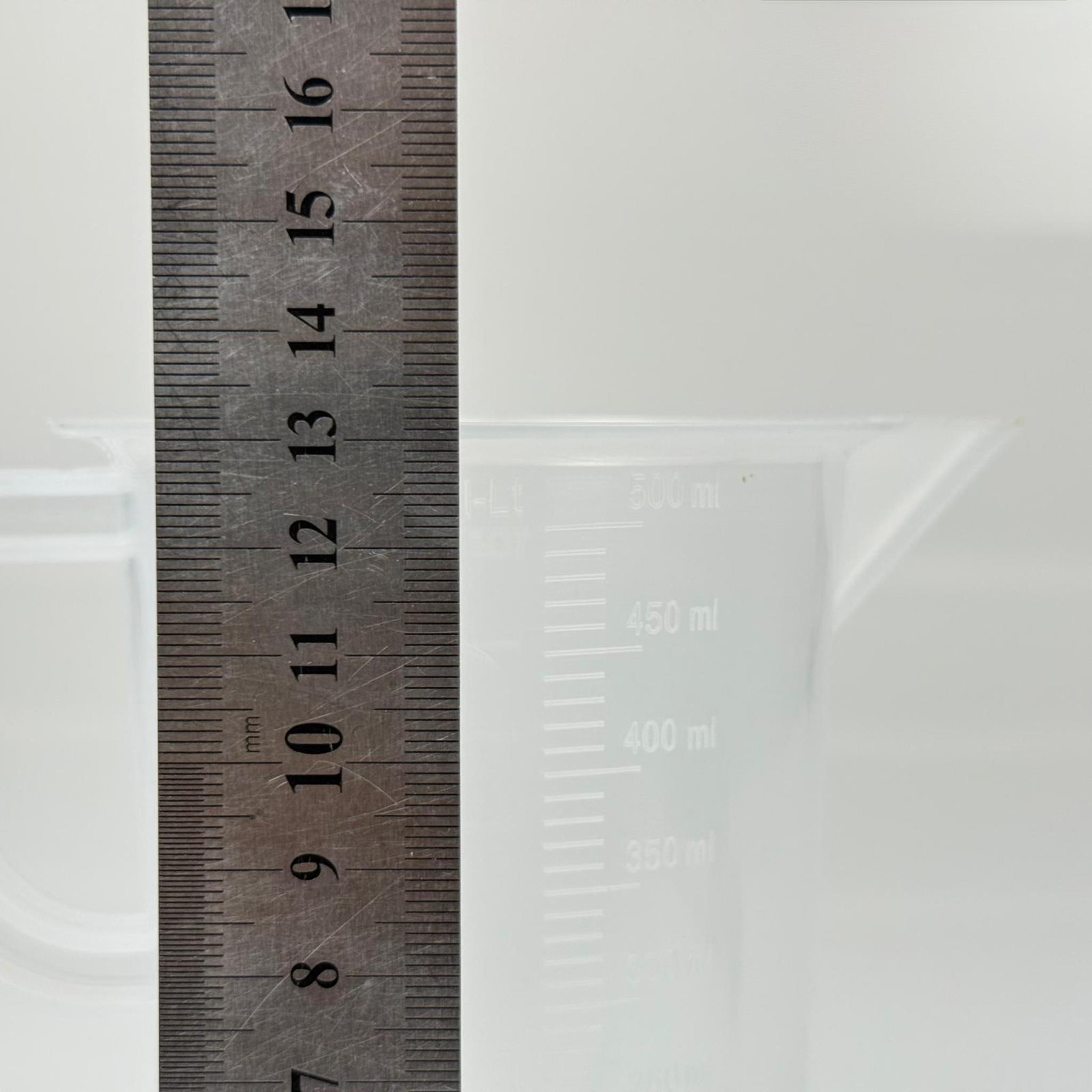 500 ML SIVI , 400 GR TOZ İÇİN ÖLÇÜ KABI - SAĞLAM SAPLI PLASTİK ÖLÇÜ MAŞRAPA - 0,5 LT DERECELİ EKO ÖLÇEK - YARIM LİTRE ÖLÇÜ ALETİ