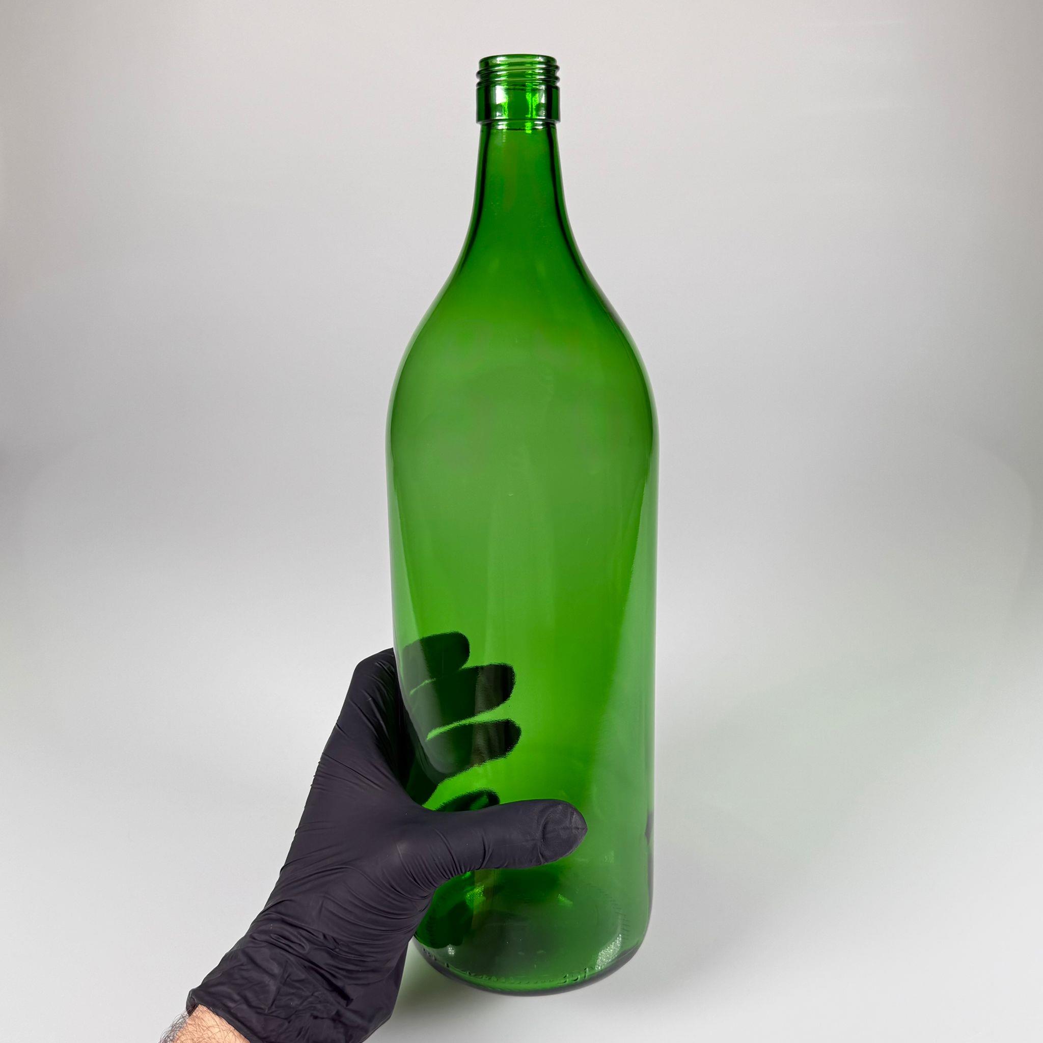 2000 CC CAM ŞİŞE YEŞİL (31 AĞIZ) - 2 LİTRE CAM ŞİŞE - ŞİŞECAM ÜRÜN KODU: 521299