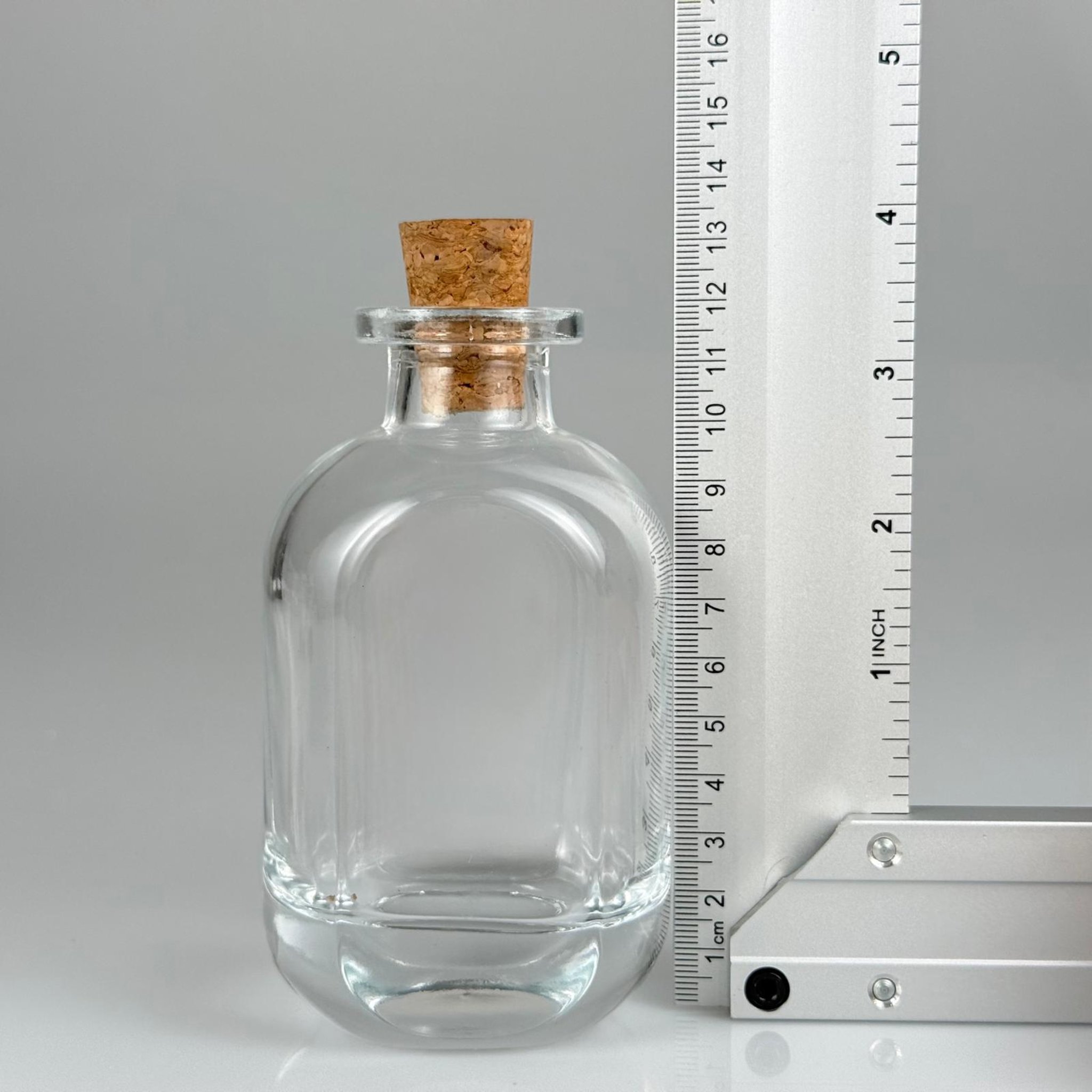 150 CC DİFFUSER CAM ŞİŞE + DOĞAL MANTAR TIPA - 150 ML TIPALI CAM ŞİŞE