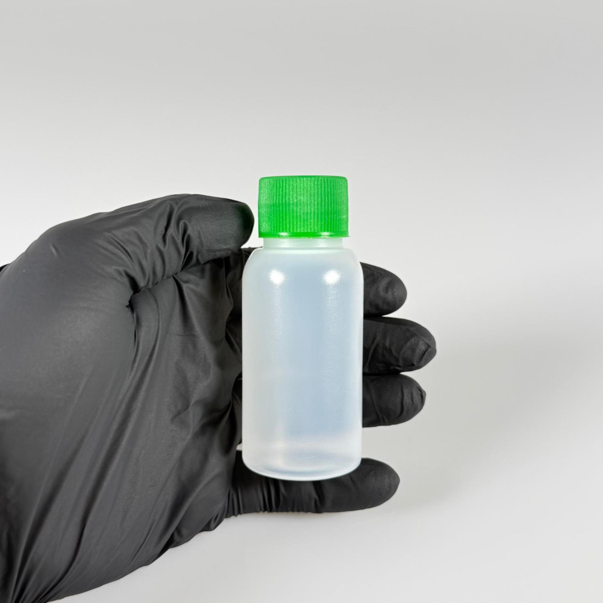 50 ML SIKILABİLİR YUMUŞAK POLİETİLEN PE PLASTİK ŞİŞE - CONTALI YEŞİL KAPAKLI - 50 cc sos, yağ, kartuş, mürekkep vb için boş şişeler