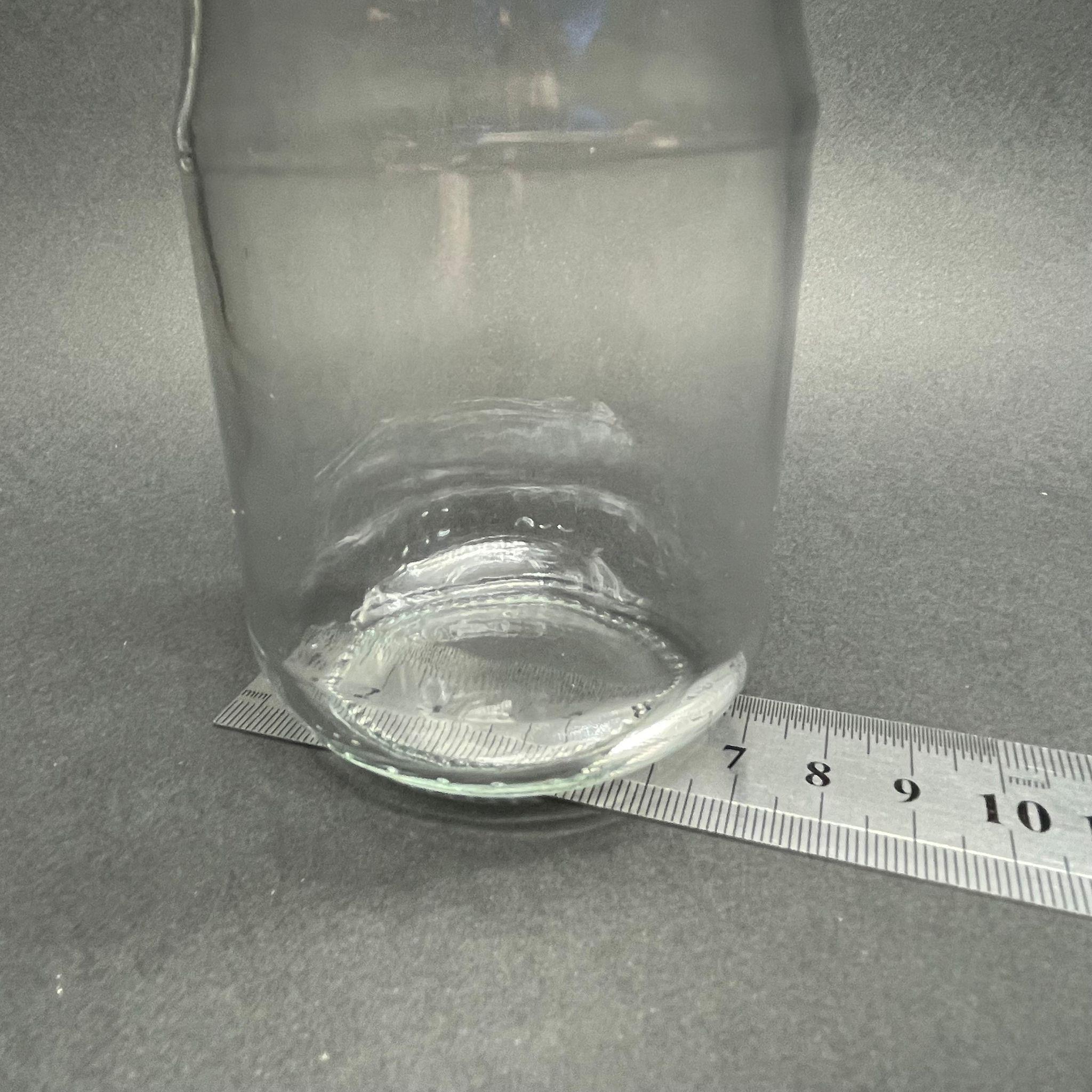 370 CC BOĞUMLU CAM KAVANOZ + GOLD PLASTİK KAPAK - 370 ML PLASTİK KAPAKLI CAM KAVANOZ