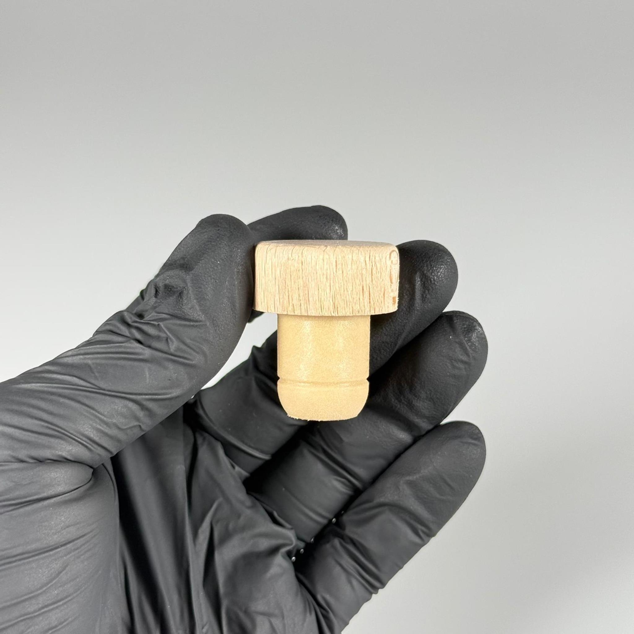 AHŞAP MANTAR  TIPA - YAĞDANLIK AKITICILI MANTAR TIPA - CAM ŞİŞE TIPASI