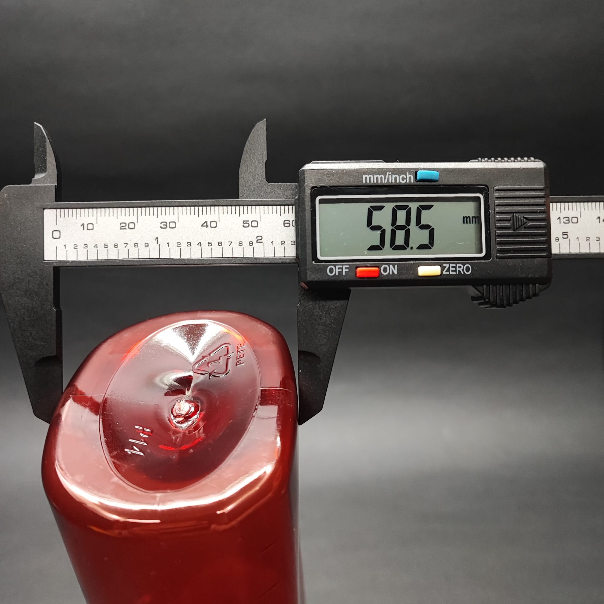 400 CC ÖLÇEKLİ PET ŞİŞE - 28 AĞIZ - 400 ML VE OZ ÖLÇÜLÜ KIRMIZI PET ŞİŞE