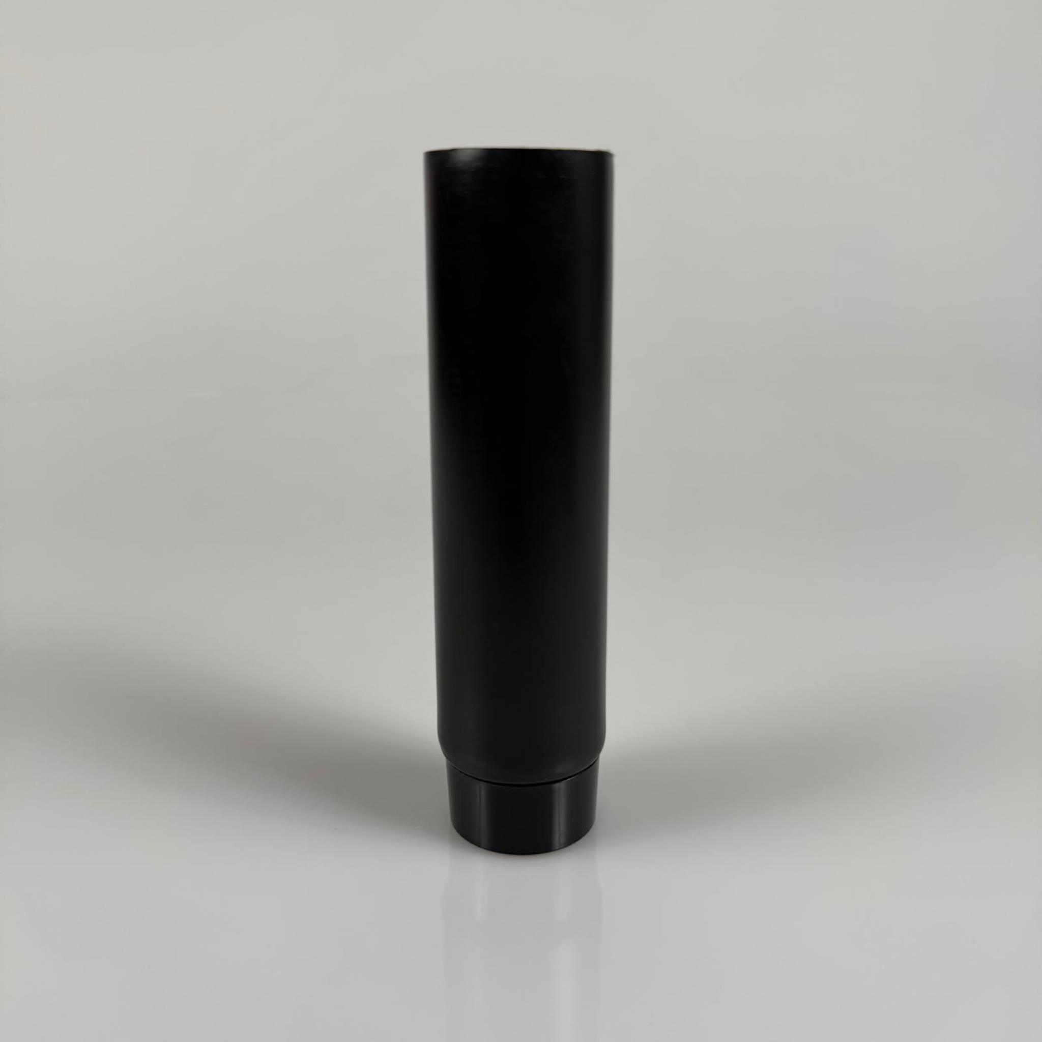 KOZMETİK İÇİN SİYAH BOŞ KREM TÜPÜ KAPAKLI - 75 ML - MERHEM TÜPÜ - LİPGLOSS TÜP - DUDAK PARLATICISI TÜPÜ - BAL DOLUMU İÇİN PLASTİK TÜP  - DÜZ KAPAKLI - ALTI AÇIK ELLE KAPANMAZ ISITICI GEREKİR