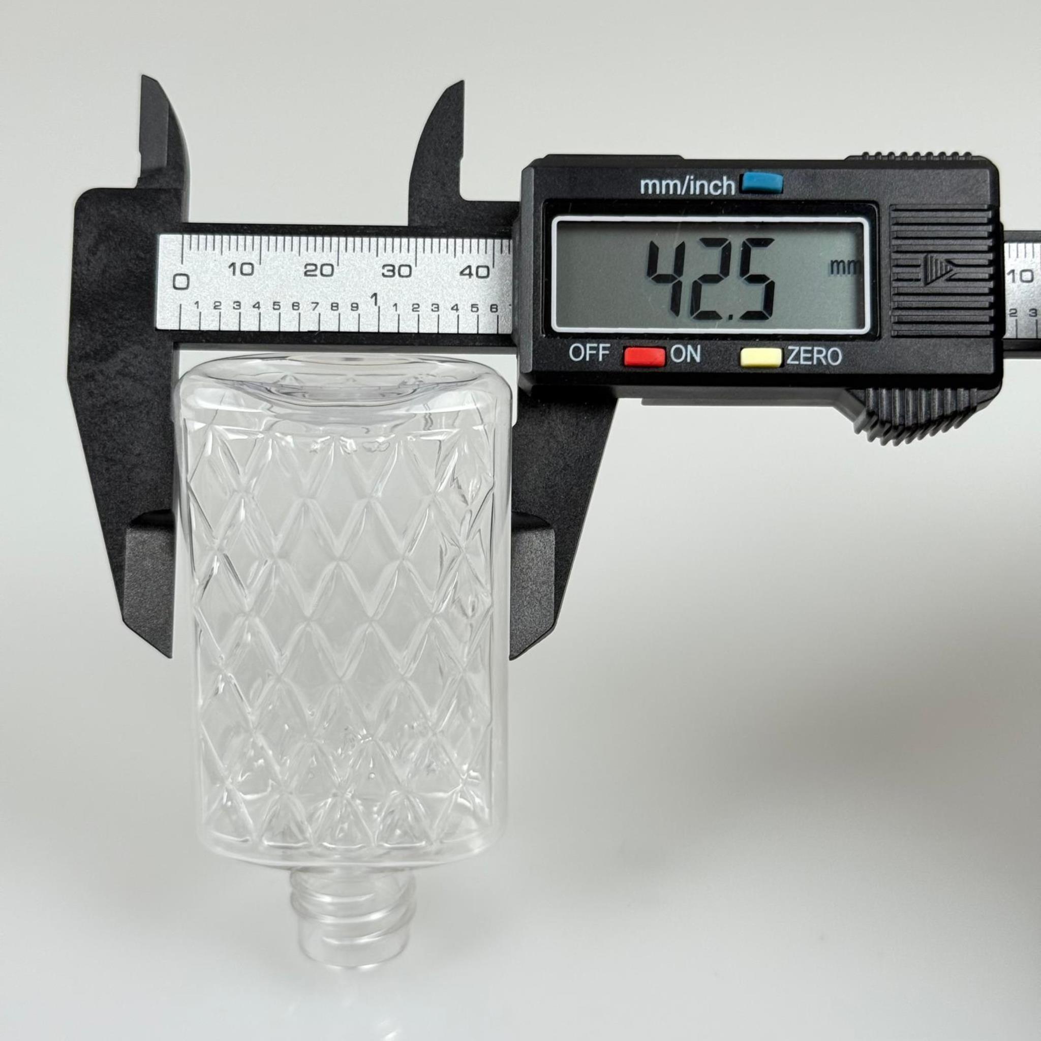 50 CC ŞEFFAF PET KÖŞELİ PARFÜM ŞİŞESİ  - 18 AĞIZ - 50 ML PLASTİK PARFÜM - KOLONYA ŞİŞESİ