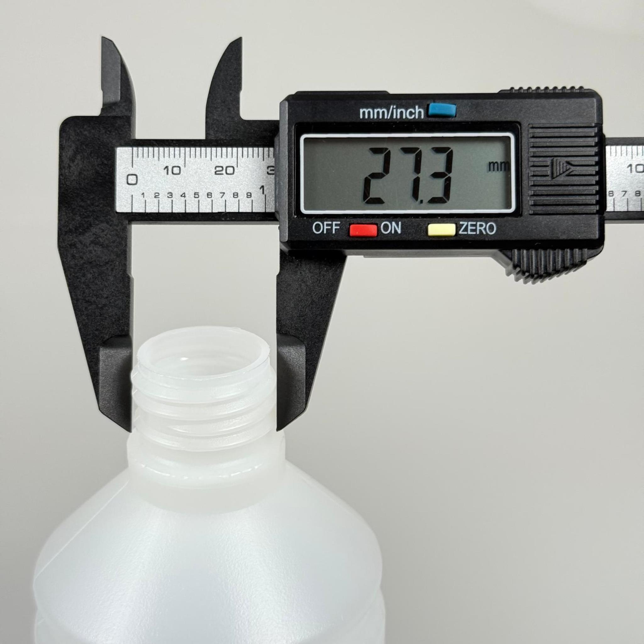 500 CC TİNER ŞİŞESİ - 28 AĞIZ KAPAKSIZ - 500 ML KİMYASALA DAYANIKLI PLASTİK ŞİŞE - 0,5 LT POLİETİLEN ŞİŞE