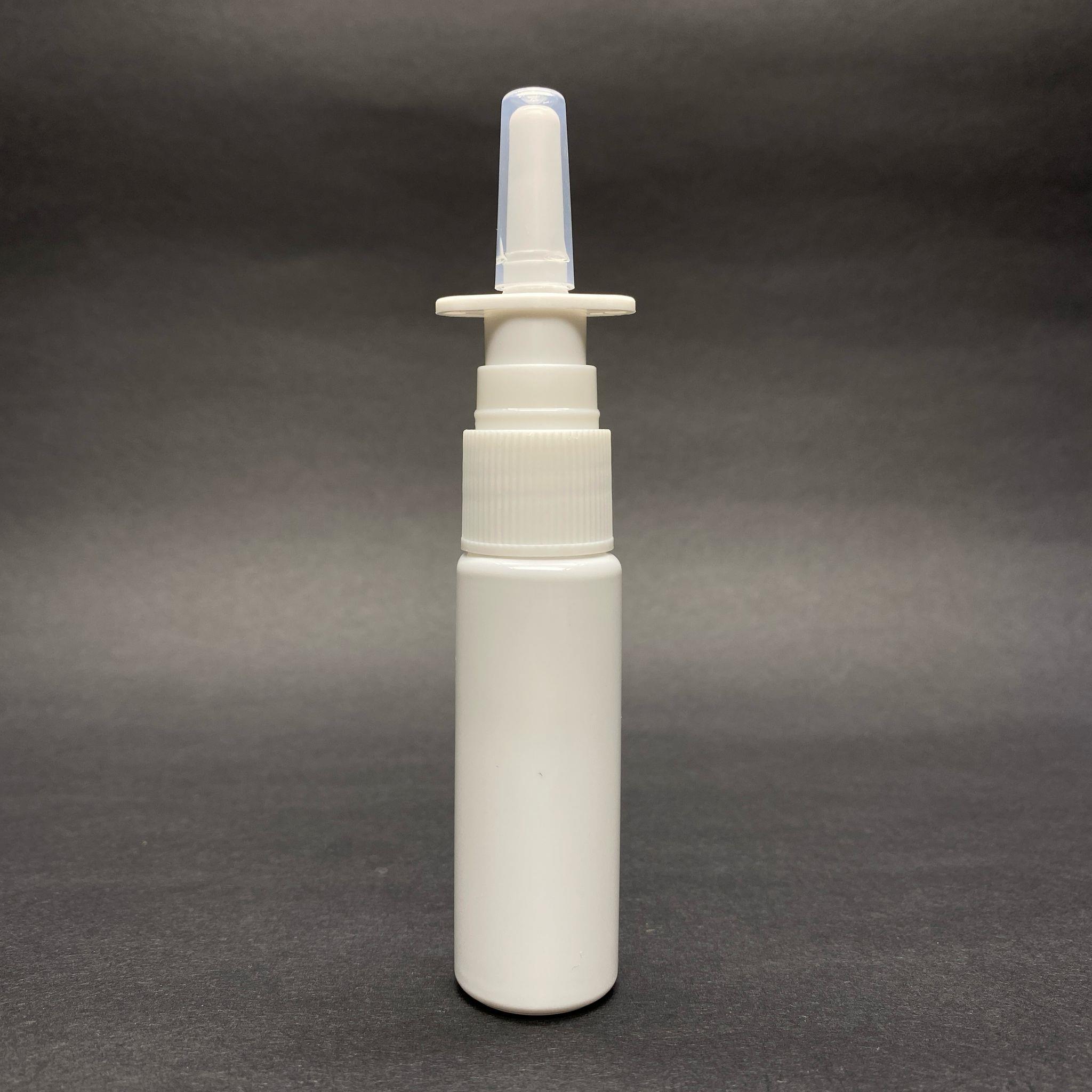 20 CC BEYAZ PET ŞİŞE- NAZAL BURUN SPREYLİ 20 ML PLASTİK ŞİŞE