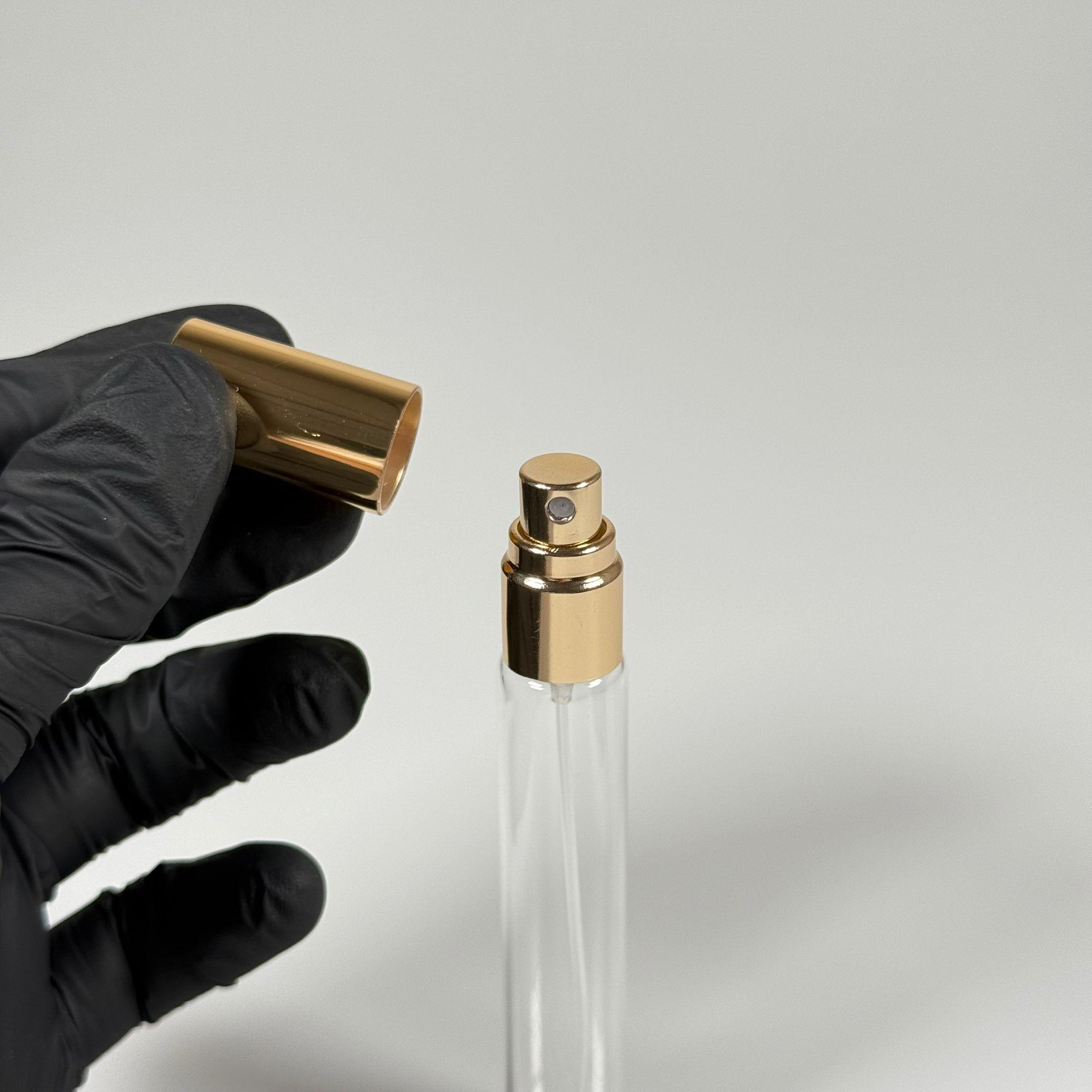 15 CC TESTER PARFÜM ŞİŞESİ - CAM KALEM PARFÜM ŞİŞESİ GOLD METAL SPREYLİ KAPAKLI TAKIM - 15 ML CAM TÜP PARFÜM ŞİŞESİ - VİDALI SPREY VALF TEKRAR DOLDURULABİLİR - HEDİYELİK CAM KOLONYA ŞİŞESİ - DÜĞÜN, NİŞAN, SÖZ, KINA, CENAZE, PROMOSYON İÇİN HEDİYELİK KOLONYA ŞİŞELERİ