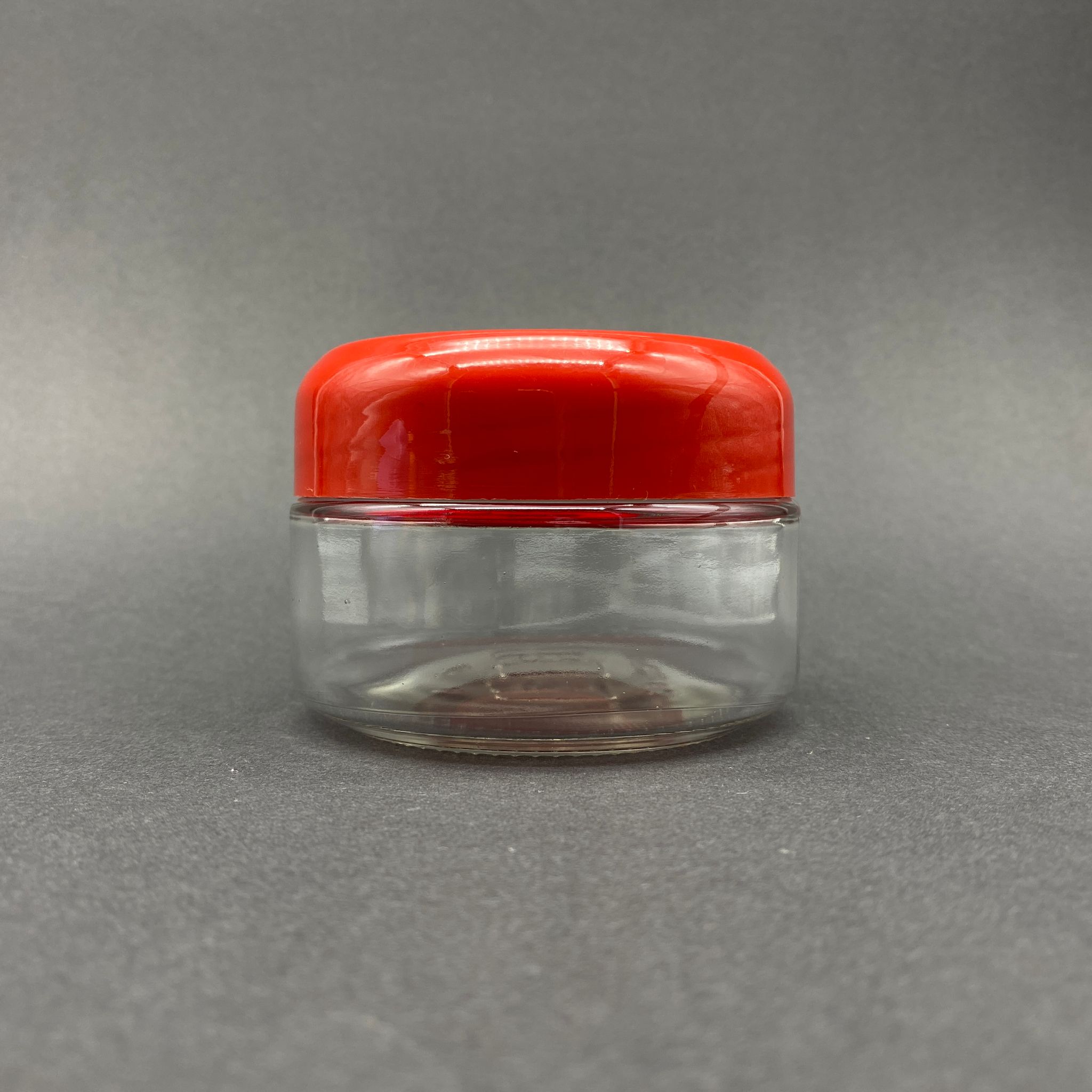 230 CC CAM KAVANOZ - KIRMIZI PLASTİK KAPAKLI - 230 ML CAM KAVANOZ - GENİŞ MAGNOLİA KAVANOZU
