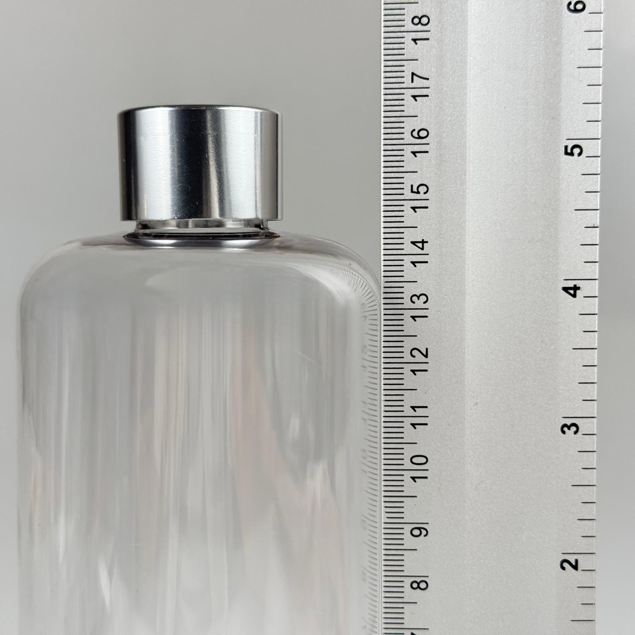 500 CC UZUN SİLİNDİR PET ŞİŞE + ALÜMİNYUM KAPLAMALI GÜMÜŞ KAPAKLI + KÖR TIPALI TAKIM - 500 ML PET ŞİŞE